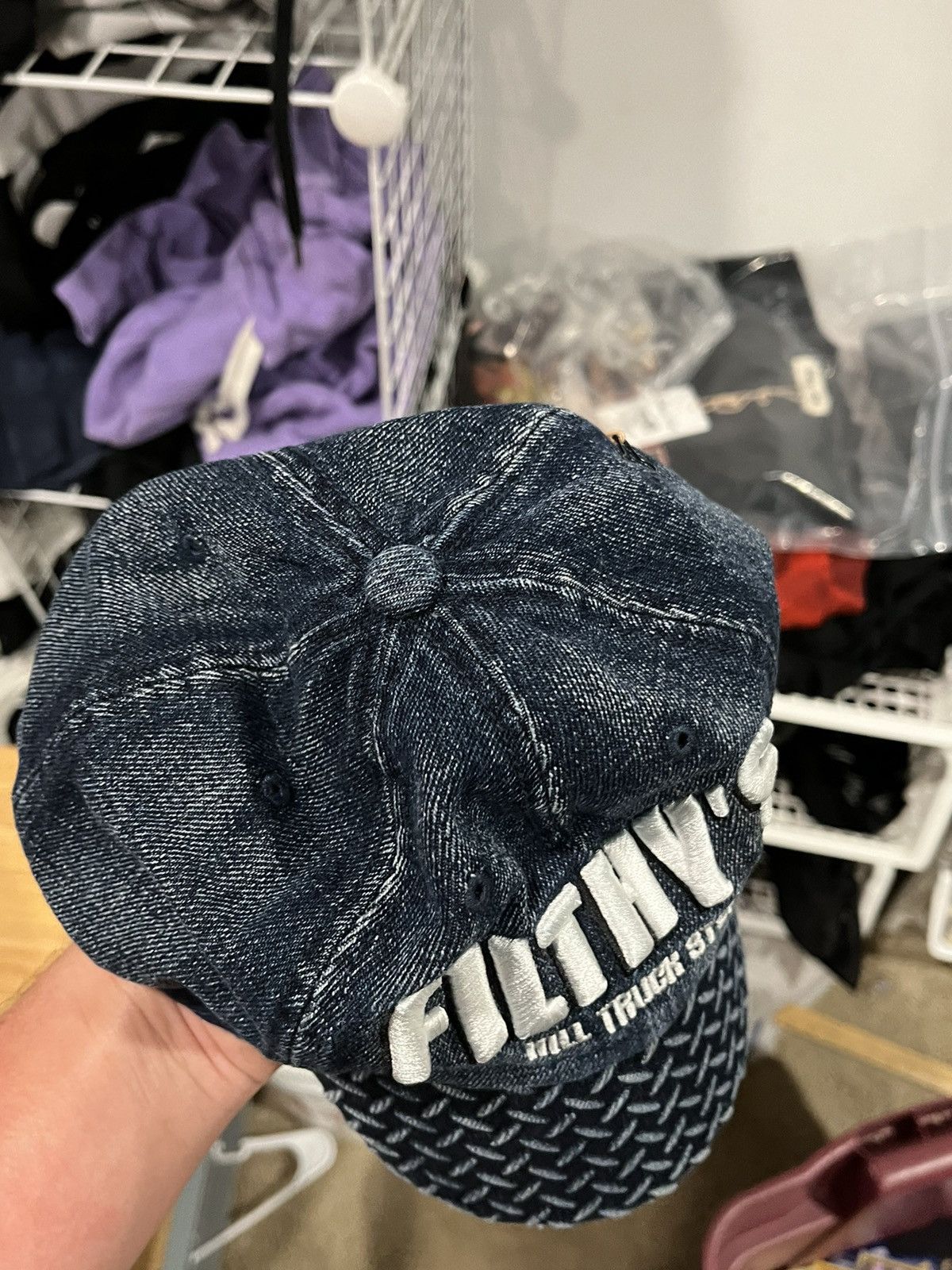 Billy Hill × F1lthy Ware × Playboi Carti Wake Up Filthy Hat Merch Size ONE SIZE - 5 Thumbnail