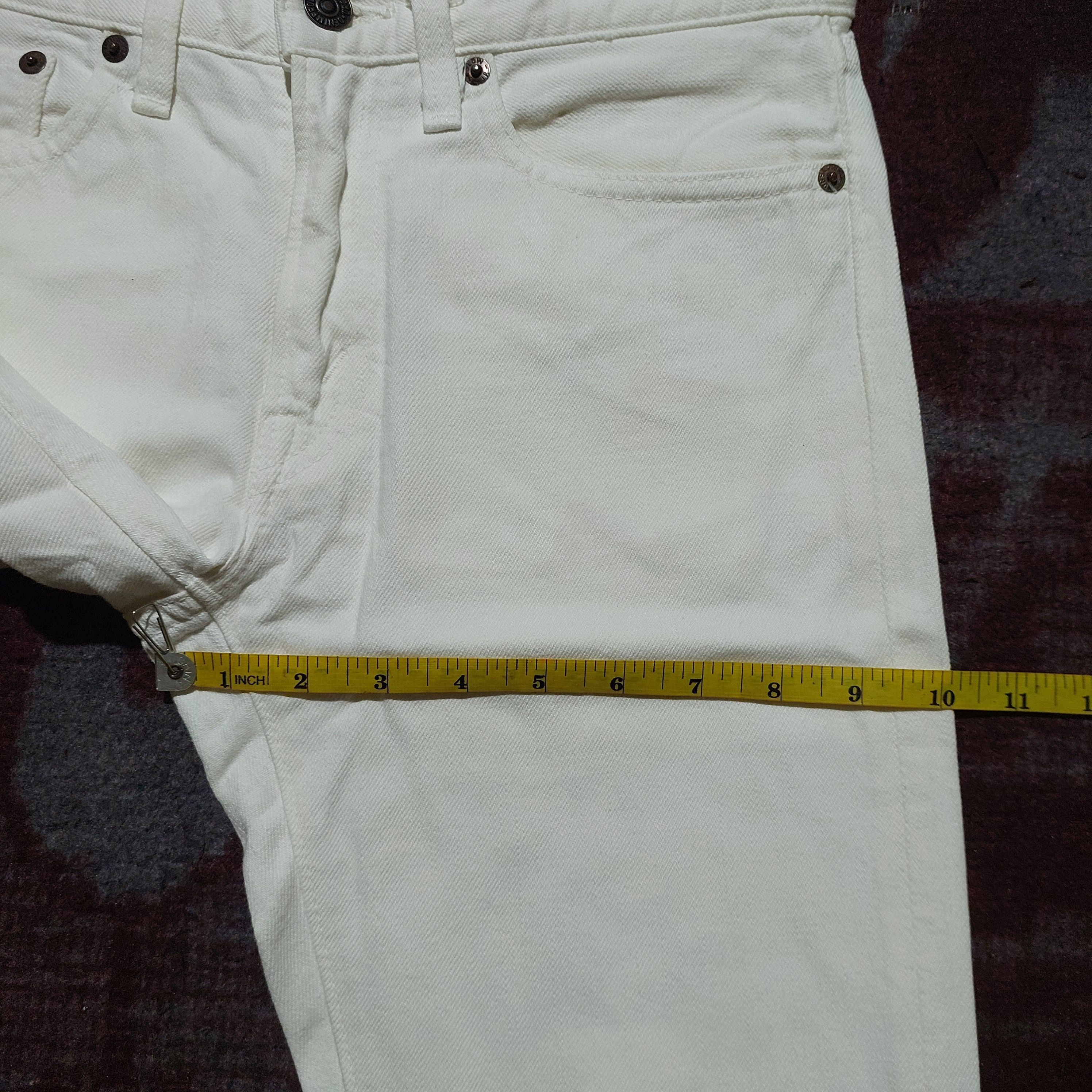 Orslow Japanese Orslow Lot 107 White Denim Size US 29 - 14 Thumbnail