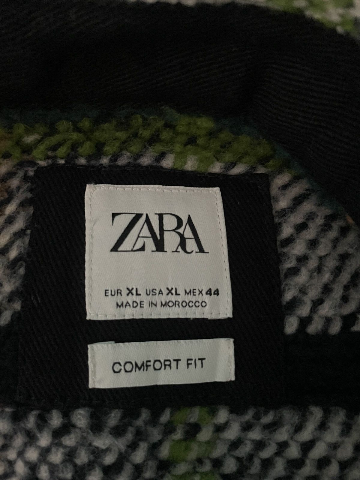 Japanese Brand × Vintage × Zara Zara Wool Flannel Size US XL / EU 56 / 4 - 4 Thumbnail