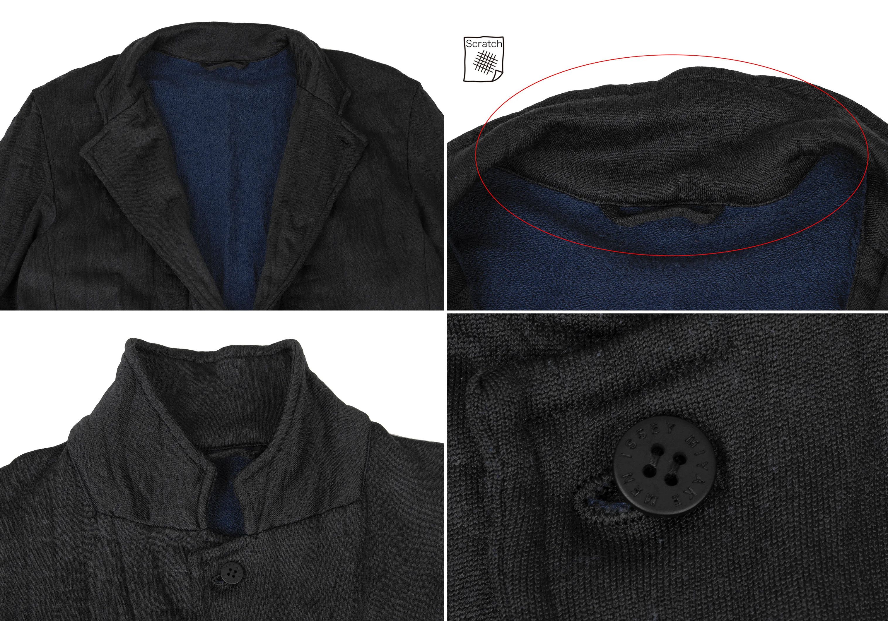 Issey Miyake Poly Cotton Shibori Jersey Set Up in Black Size 3 Size US L / EU 52-54 / 3 - 4 Thumbnail