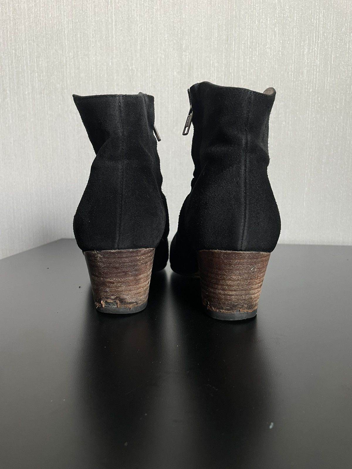 Designer × Isabel Marant × Vintage Vintage Isabel Marant Suede Western Boots/Heels Zip Size US 7 / IT 37 - 7 Thumbnail