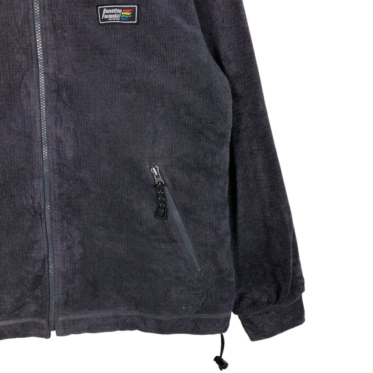 Japanese Brand × Vintage 📌Vintage Zipper Jacket Benetton Formula 1 Racing Team Size US M / EU 48-50 / 2 - 8 Thumbnail