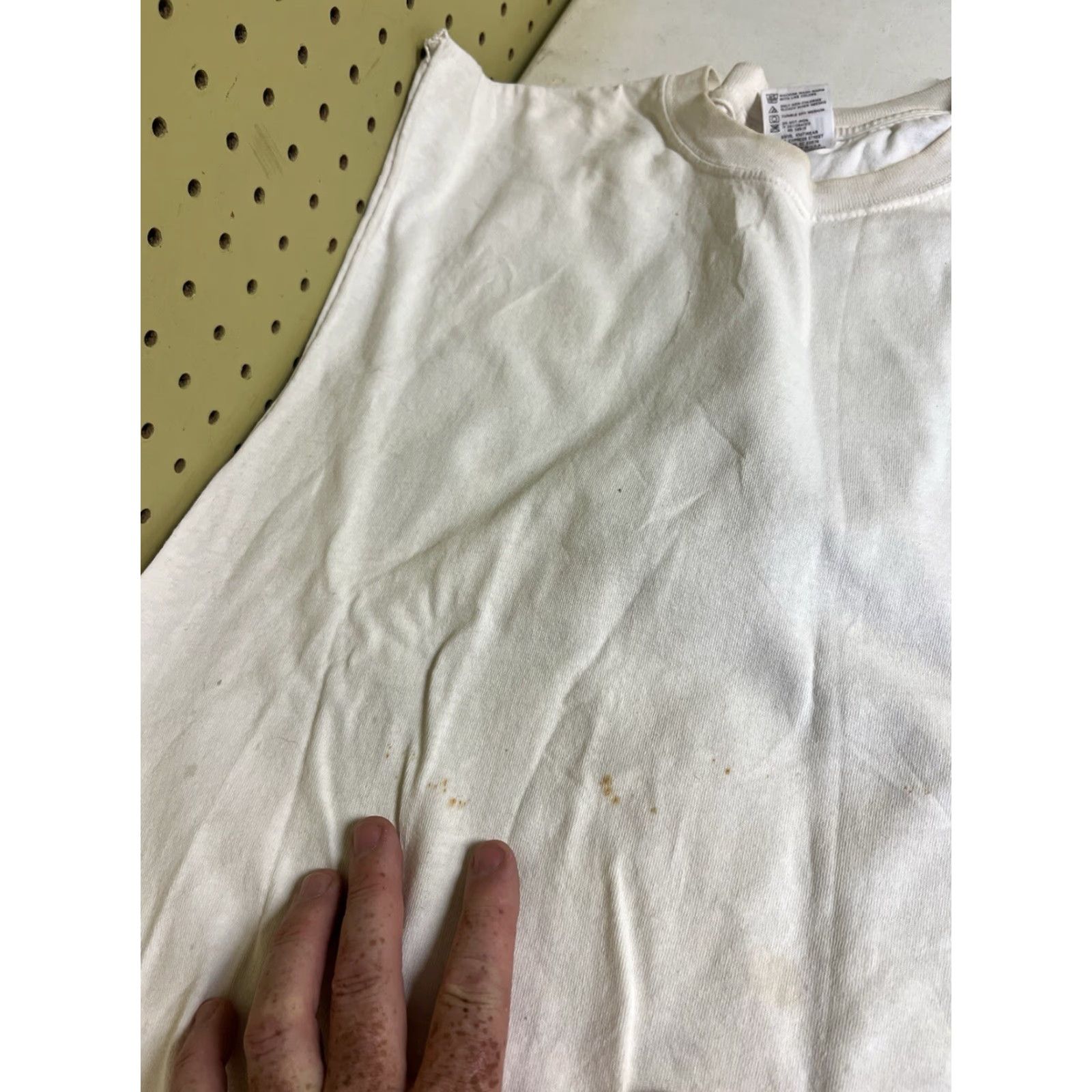 Anvil VTG Sopotnick's Cabbage Patch BIKE WEEK 2000 T-Shirt XL Sleeveless Men White Anvil Cotton Crew Neck Biker Pocket Vintage Size US XL / EU 56 / 4 - 4 Thumbnail