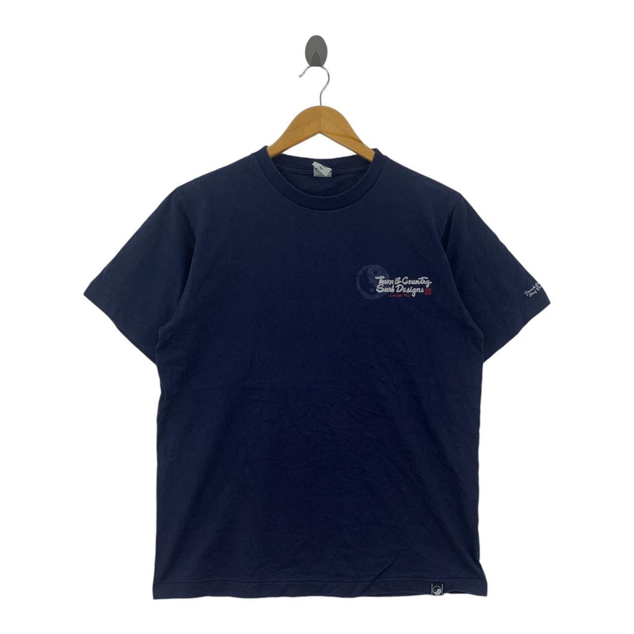 Vintage Vintage 90’ TOWN & COUNTRY SURF Designs Wave Tee Shirt Top Size US M / EU 48-50 / 2 - 2 Thumbnail