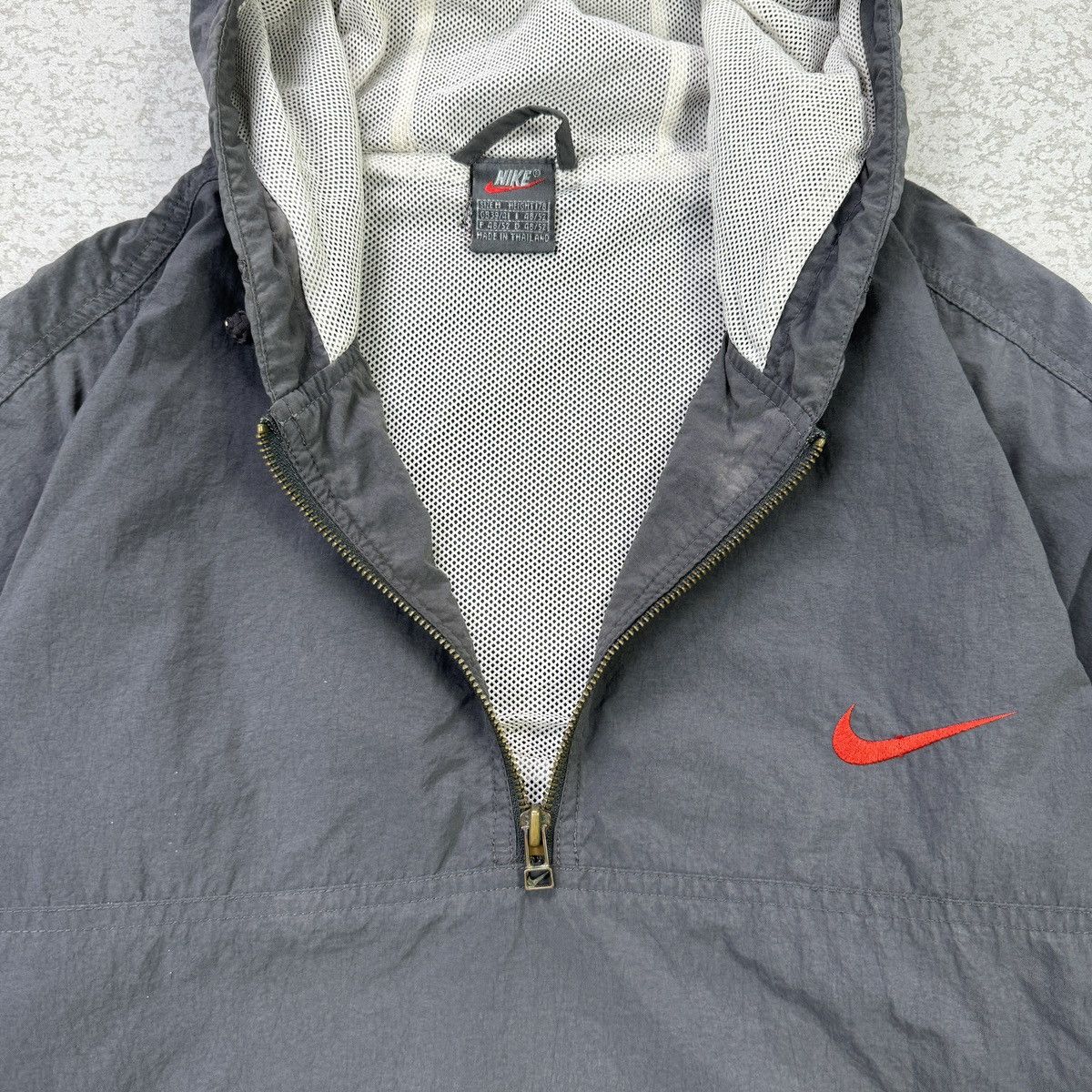 Nike × Vintage 💥Vintage 90s Nike X-Training Half Zipper Drill Jacket Size US M / EU 48-50 / 2 - 5 Thumbnail