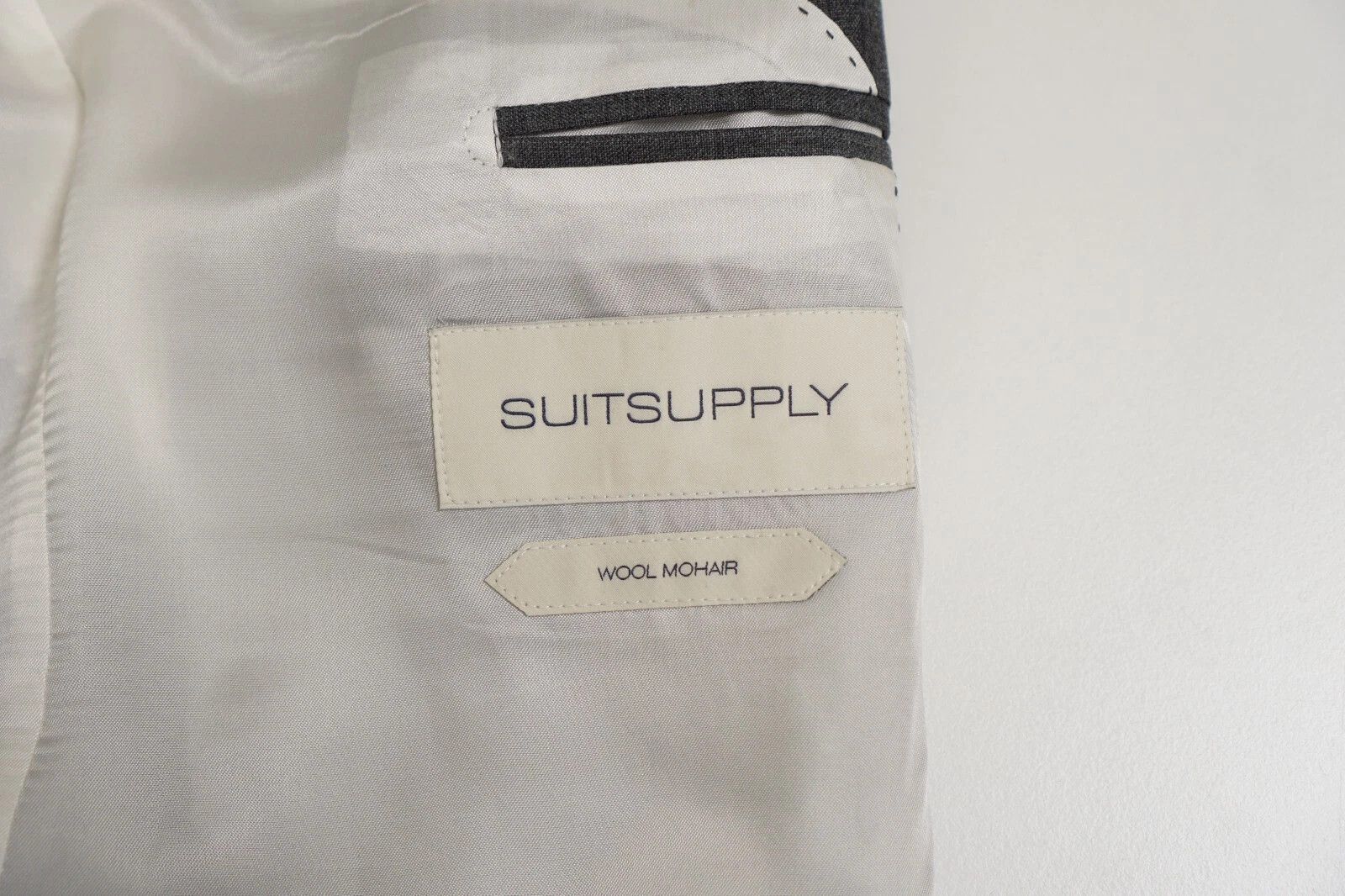 Suitsupply Men Suitsupply Blazer Peak Wool & Mohair Washington US42 Size 42R - 6 Thumbnail
