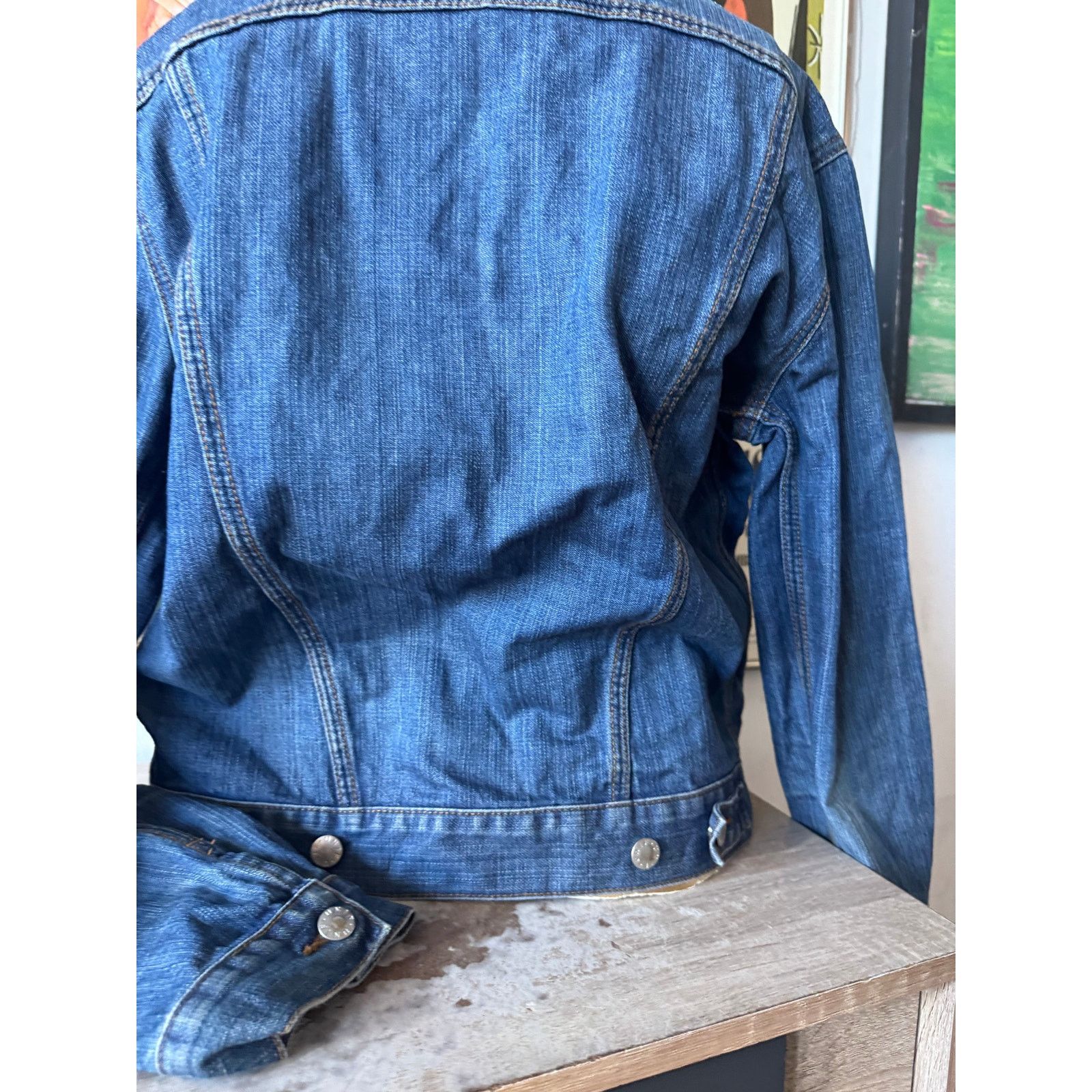 UNIF Kiko For Unif Denim Jacket Size Mens Small/Ladies Large Size S / US 4 / IT 40 - 4 Thumbnail