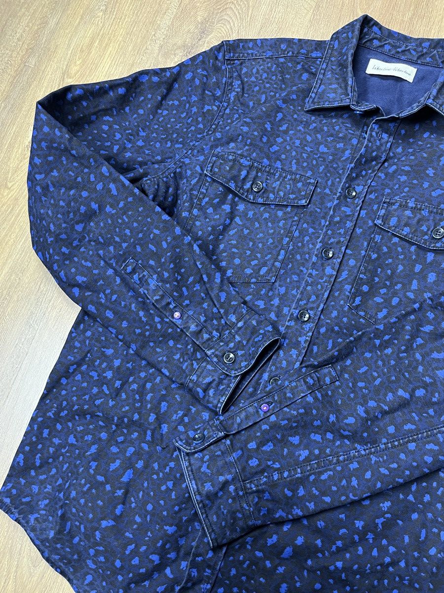 Designer × Libertine-Libertine ➕ libertine libertine blue camo overshirt jacket Size US L / EU 52-54 / 3 - 5 Thumbnail