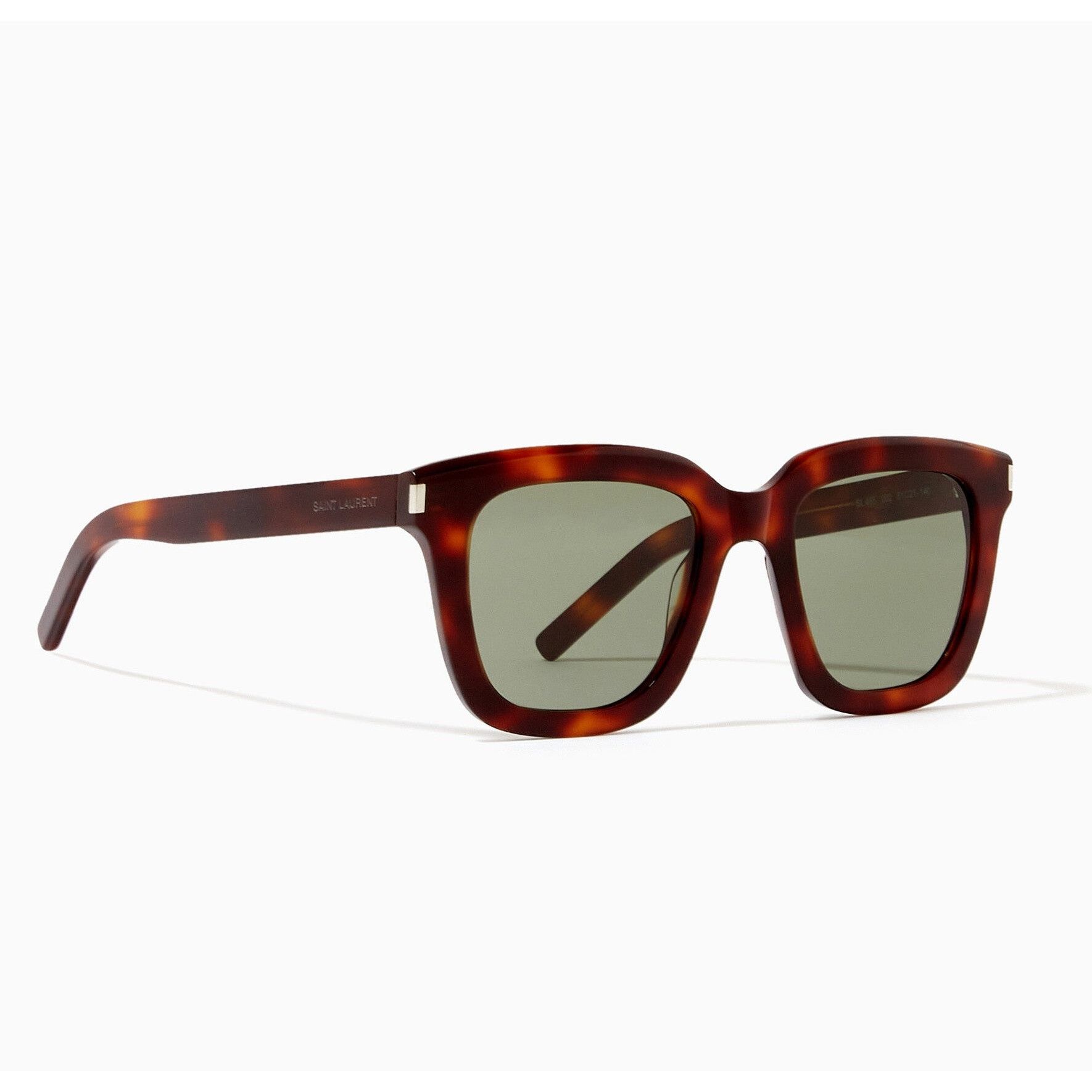 image of YVES Saint Laurent New Saint Laurent Sl465 - 002 Sunglasses in Brown, Men's