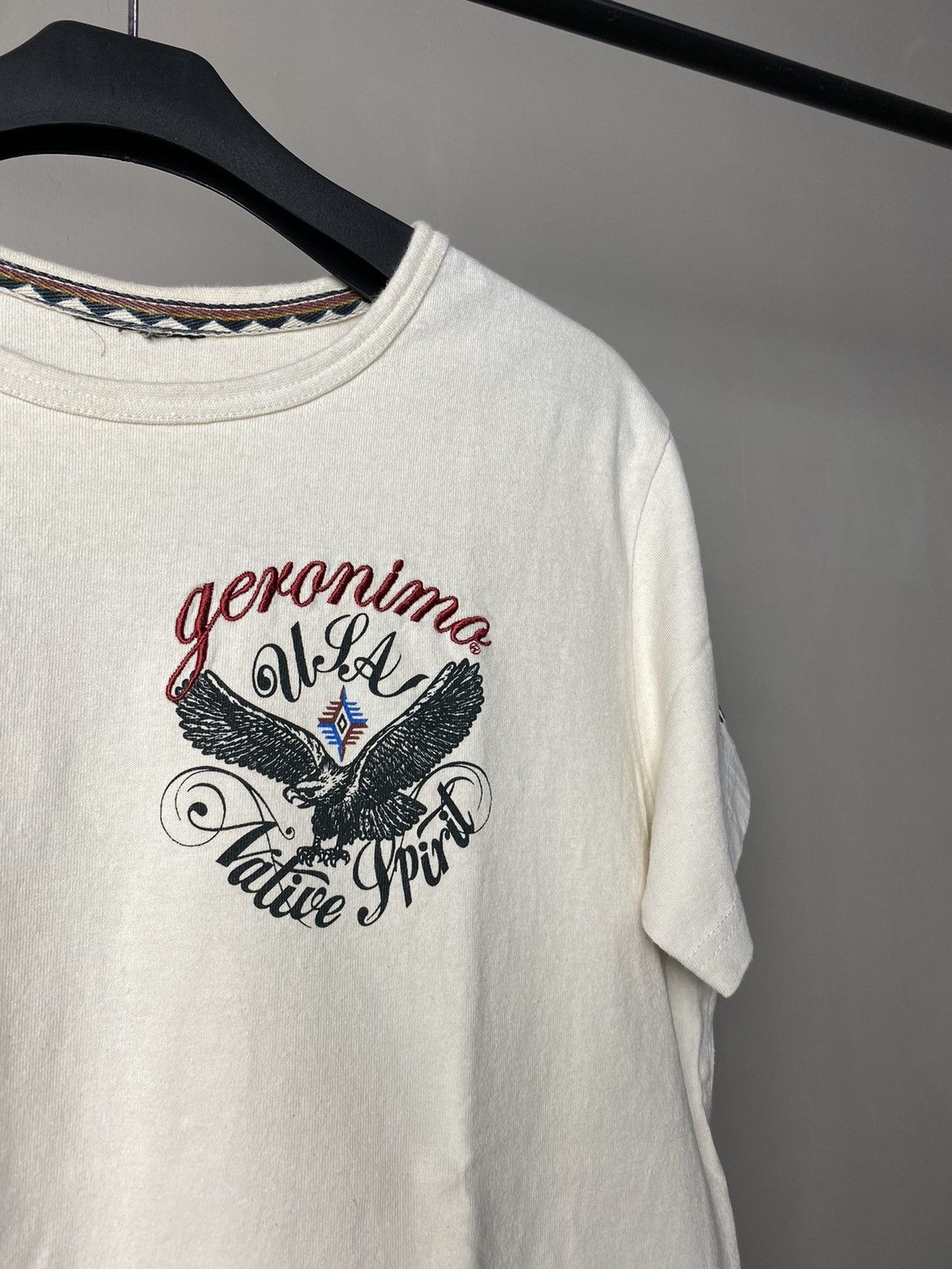 Beauty Beast × If Six Was Nine × Japanese Brand Geronimo Embroidery Poem Tshirt Size US M / EU 48-50 / 2 - 5 Thumbnail