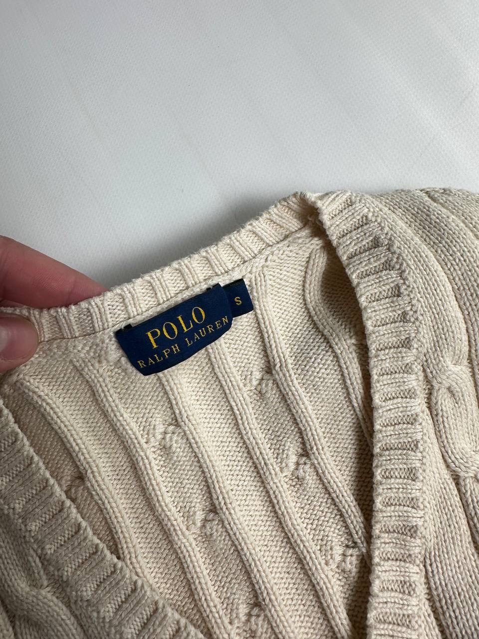 Polo Ralph Lauren Polo Ralph Lauren Women Cable Knite Sweater Vintage 00s Size S / US 4 / IT 40 - 3 Thumbnail