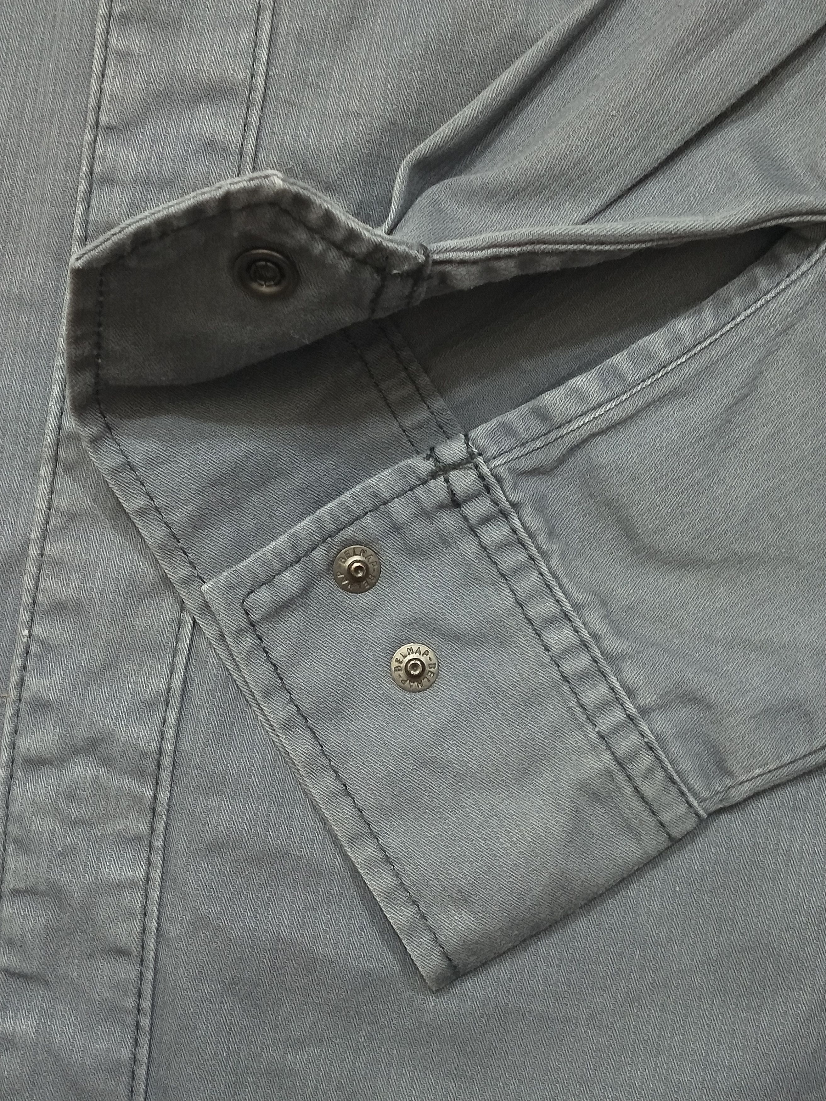 Japanese Brand Japanese Toraichi Work Shirt Snap Button Size US L / EU 52-54 / 3 - 4 Thumbnail