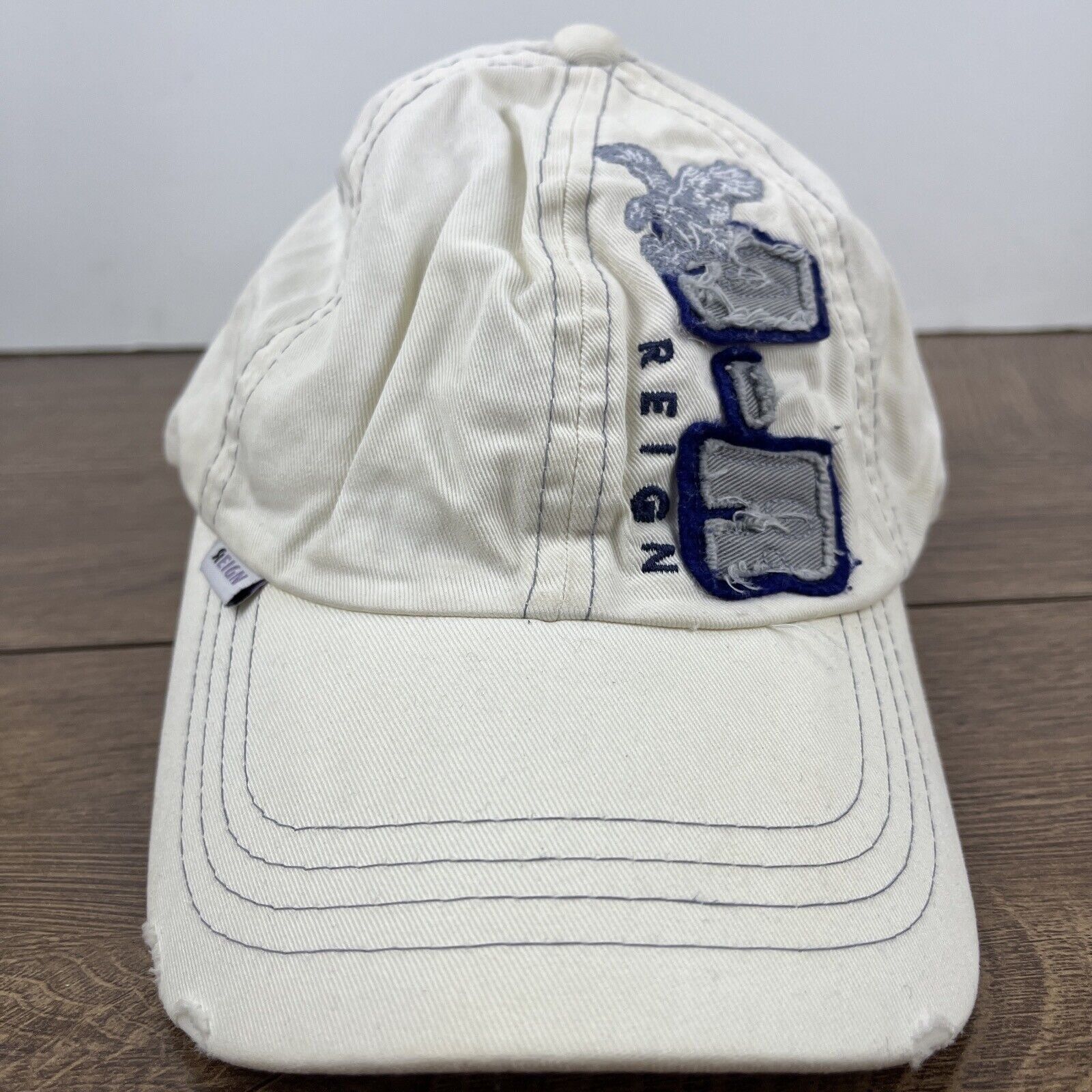Other Reign Hat Reign White Hat Adjustable Adult Size Hat White Ca Size ONE SIZE - 3 Thumbnail
