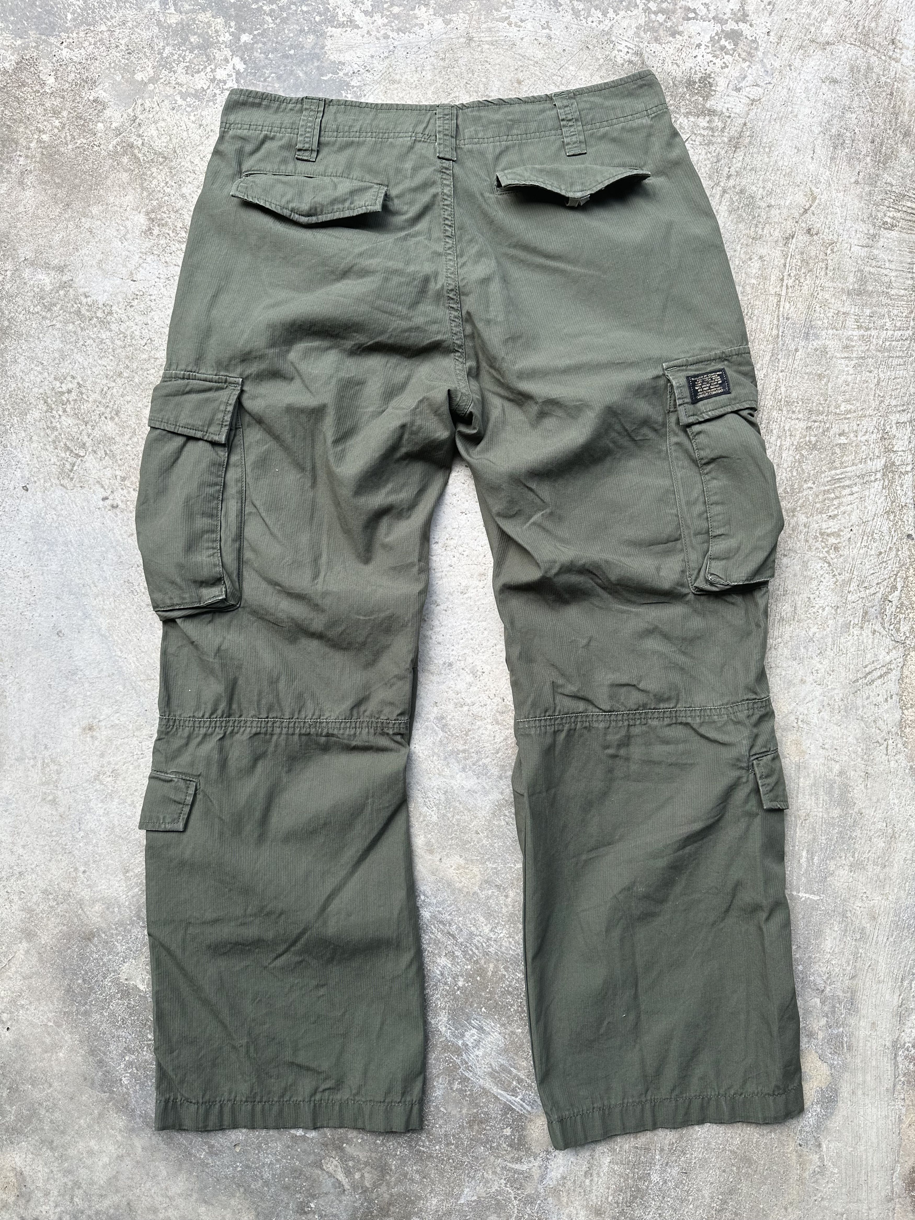Denim & Supply Ralph Lauren Japanese Brand Surplus Company Multipocket Cargo HBT Pant Size US 29 - 3 Thumbnail