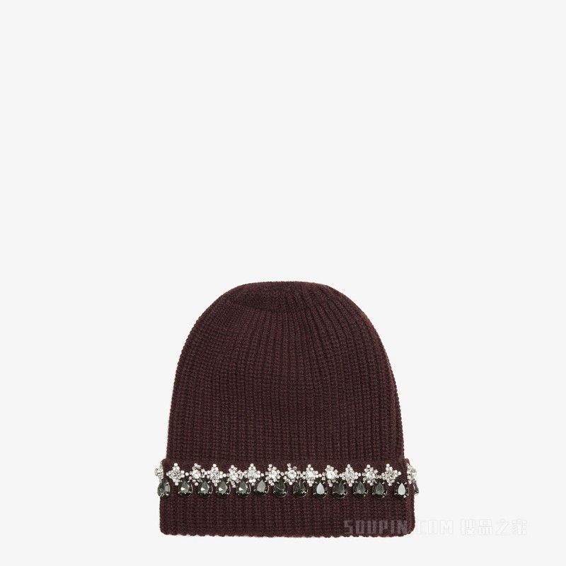 Fendi o1loc1c0824 Size: OS / Hat in Burgundy Size ONE SIZE - 1 Preview