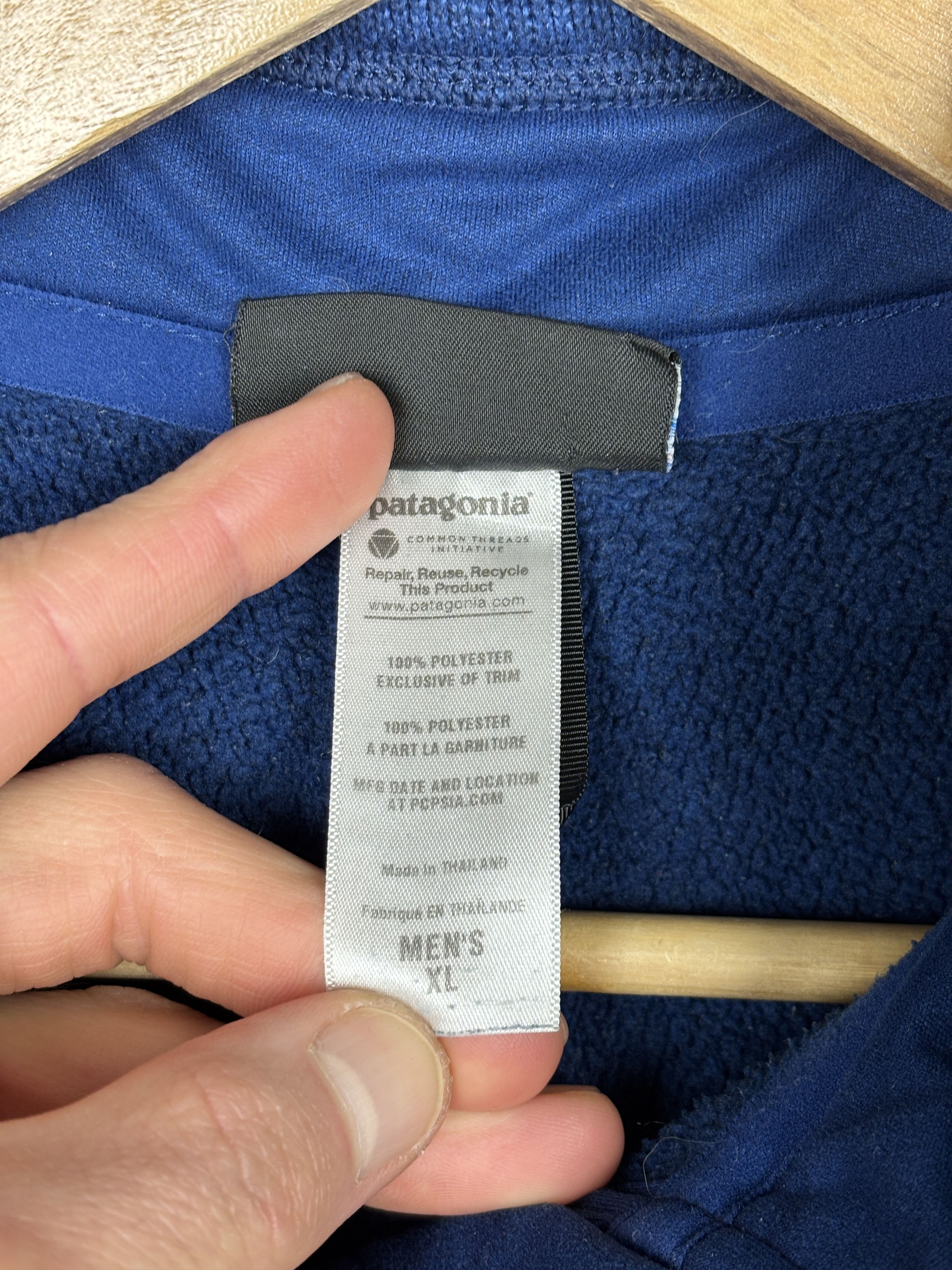 Patagonia Patagonia Pullover Fleece Sweater Half Zip Size US XL / EU 56 / 4 - 11 Thumbnail