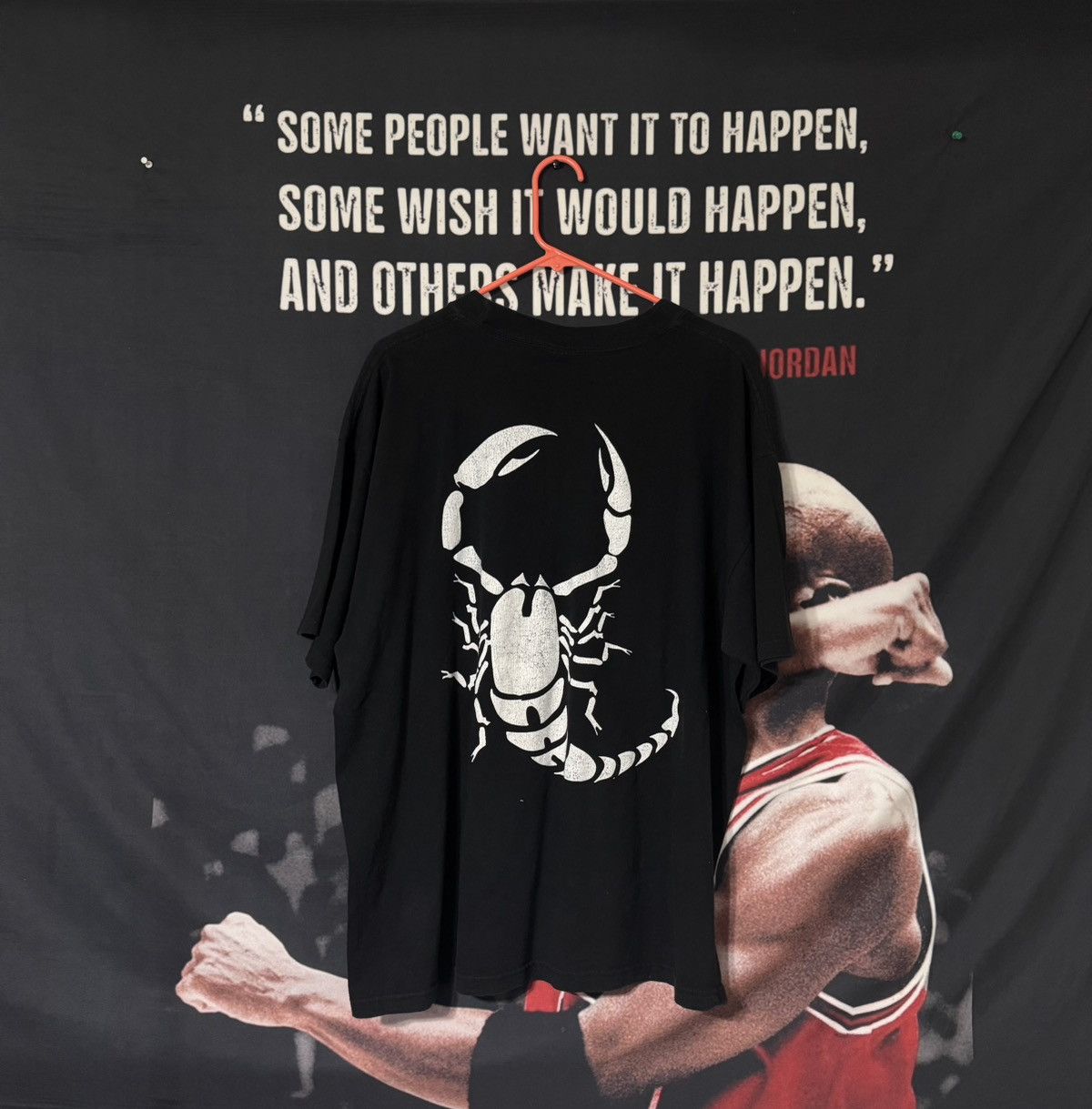 Vintage × WCW/nWo × WWF Vintage 1998 WCW Sting Scorpion T-Shirt Size US XL / EU 56 / 4 - 5 Thumbnail