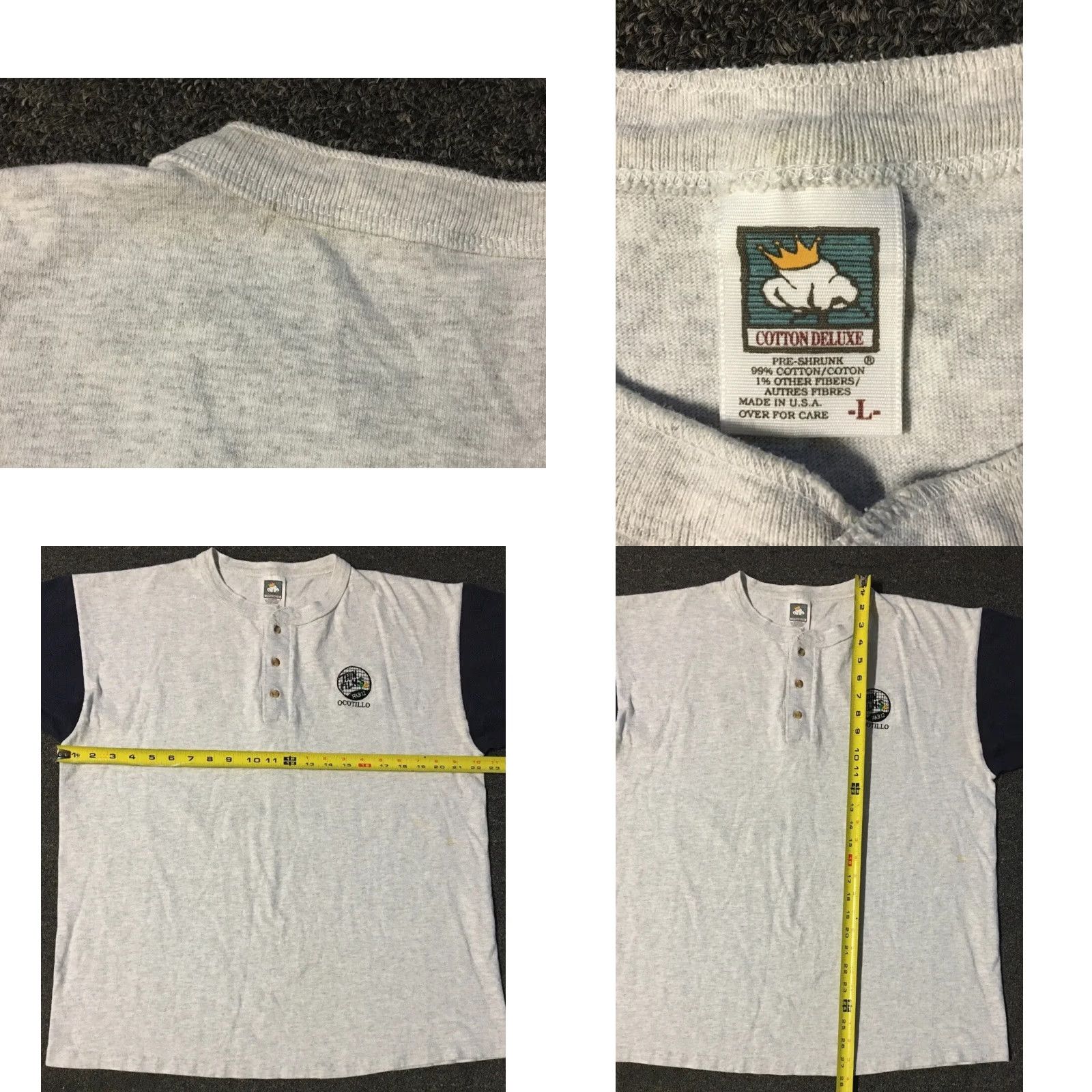 Vintage VINTAGE Intel Thin Films Engineer Promo Shirt L USA Gray Short Sleeve Crew Neck 90s 80s Single Stitch Mens T-Shirt USA Size US L / EU 52-54 / 3 - 8 Thumbnail
