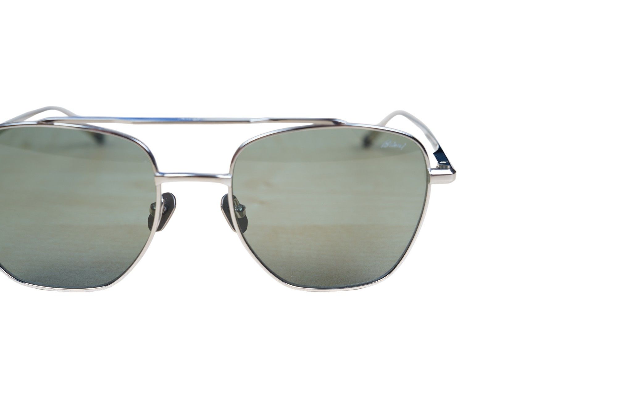Brioni Brioni Sunglasses Titanium Silver Sunglasses Aviator Size ONE SIZE - 2 Thumbnail