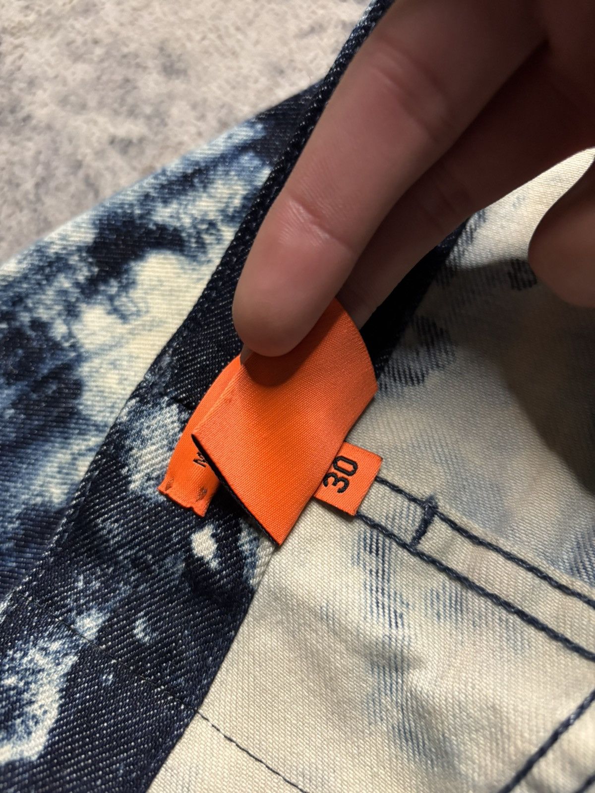 Sterling Ruby [SOLD] S.R. Studios Sterling Ruby 2019 Bleached Soto Denim Size US 30 / EU 46 - 7 Thumbnail