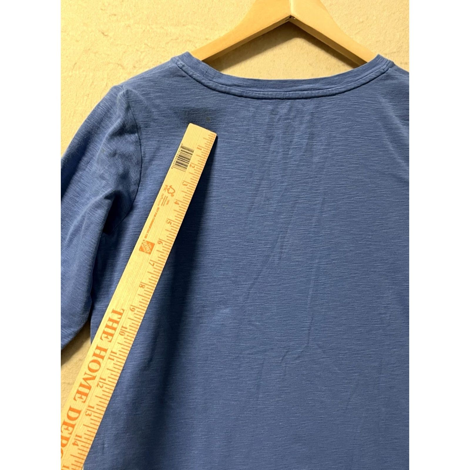 Vintage Kirkland Signature T-Shirt Stars 3/4 Sleeve Blue Women's M Medium Casual Knit Pullover Regular Contemporary Shirt Women Size M / US 6-8 / IT 42-44 - 7 Thumbnail