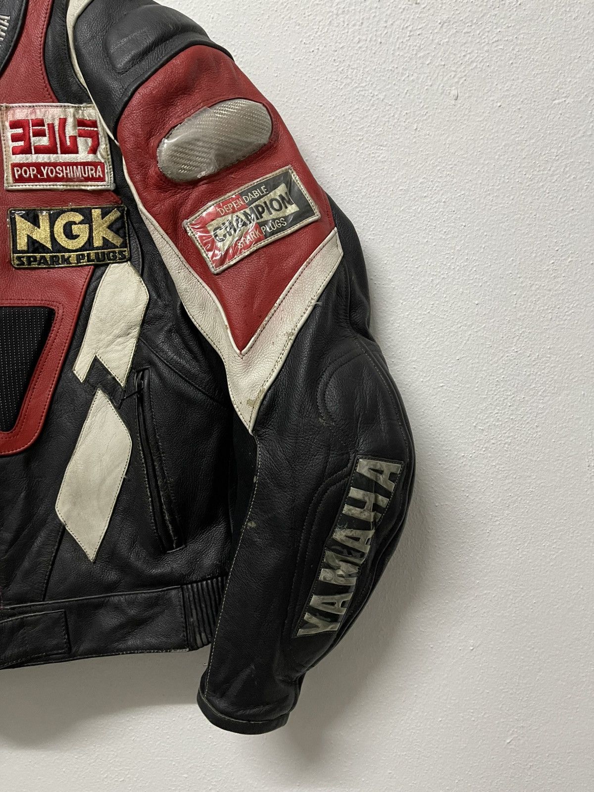Yamaha 90s YAMAHA RACING LEATHER JACKET RARE DESIGN Size US XS / EU 42 / 0 - 4 Thumbnail