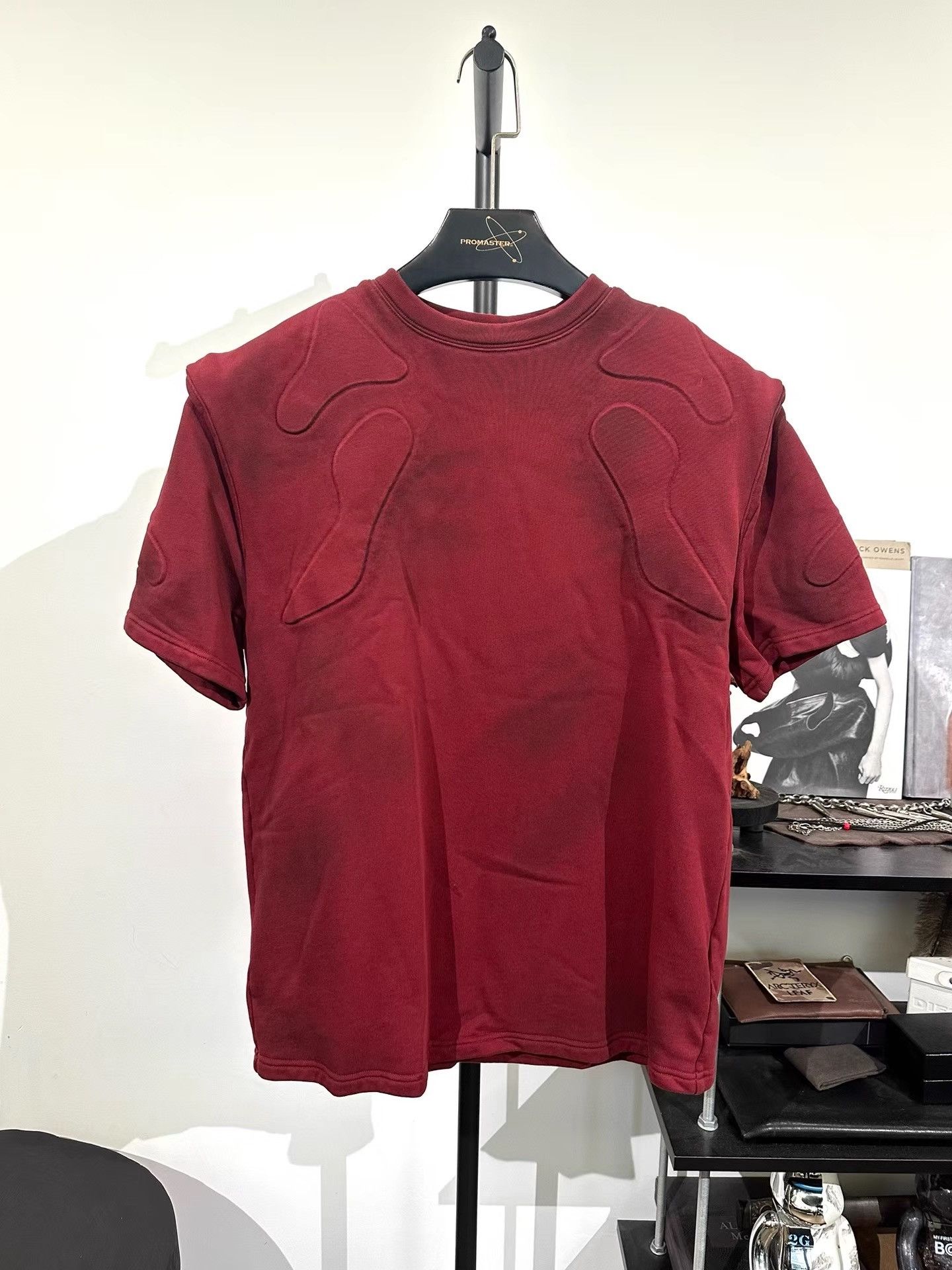 Heliot Emil Heliot Emil Distressed Overdyed Short Sleeve K35 Size US M / EU 48-50 / 2 - 1 Thumbnail