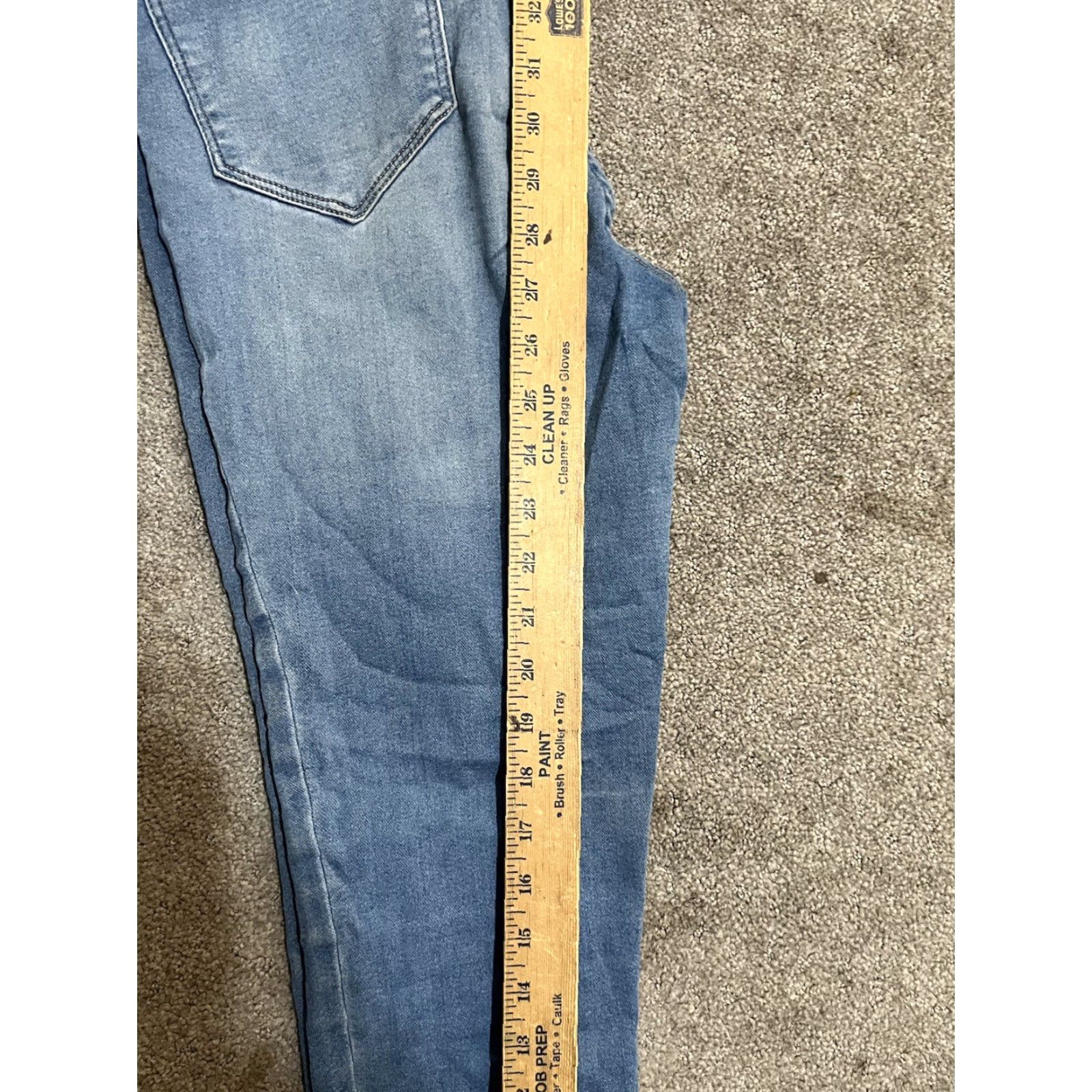 Nicole Miller Nicole Miller New York Jeans Womens 12 Blue Denim SOHO High Rise Ankle Skinny Size 34" / US 12 / IT 48 - 7 Thumbnail