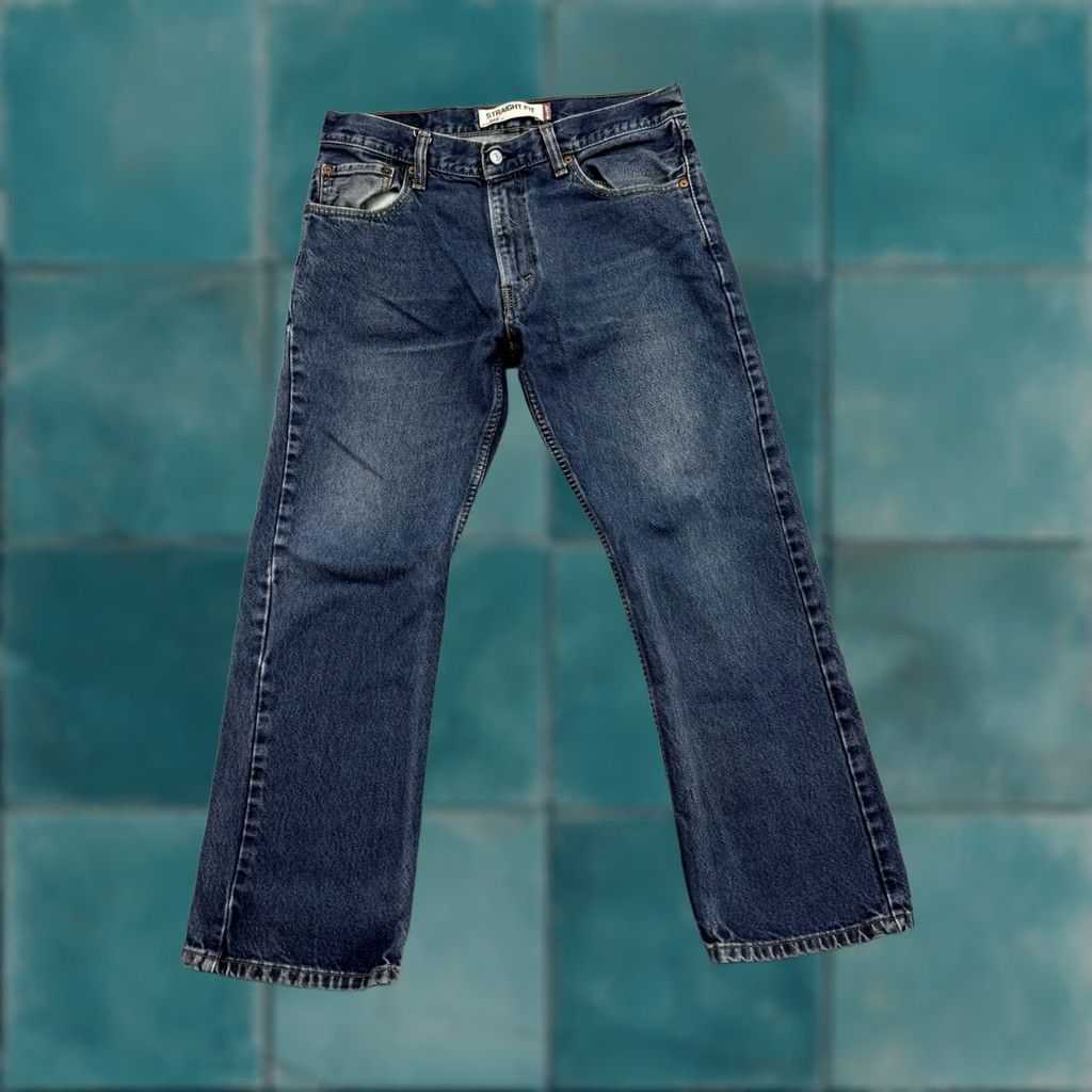 Levi's VINTAGE Levi's 505 Jeans Mens 34x29 Regular Straight Distressed Y2K USA Grunge Size US 34 / EU 50 - 1 Thumbnail
