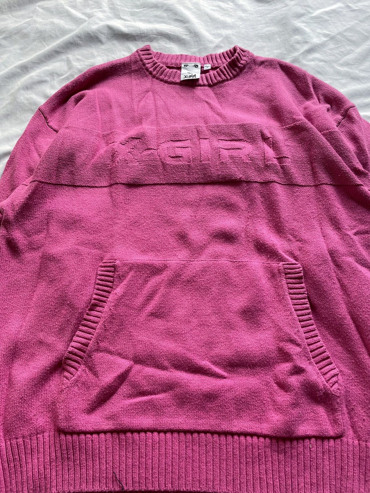 Japanese Brand X GIRL KNIT KNITWEAR Size US L / EU 52-54 / 3 - 2 Thumbnail