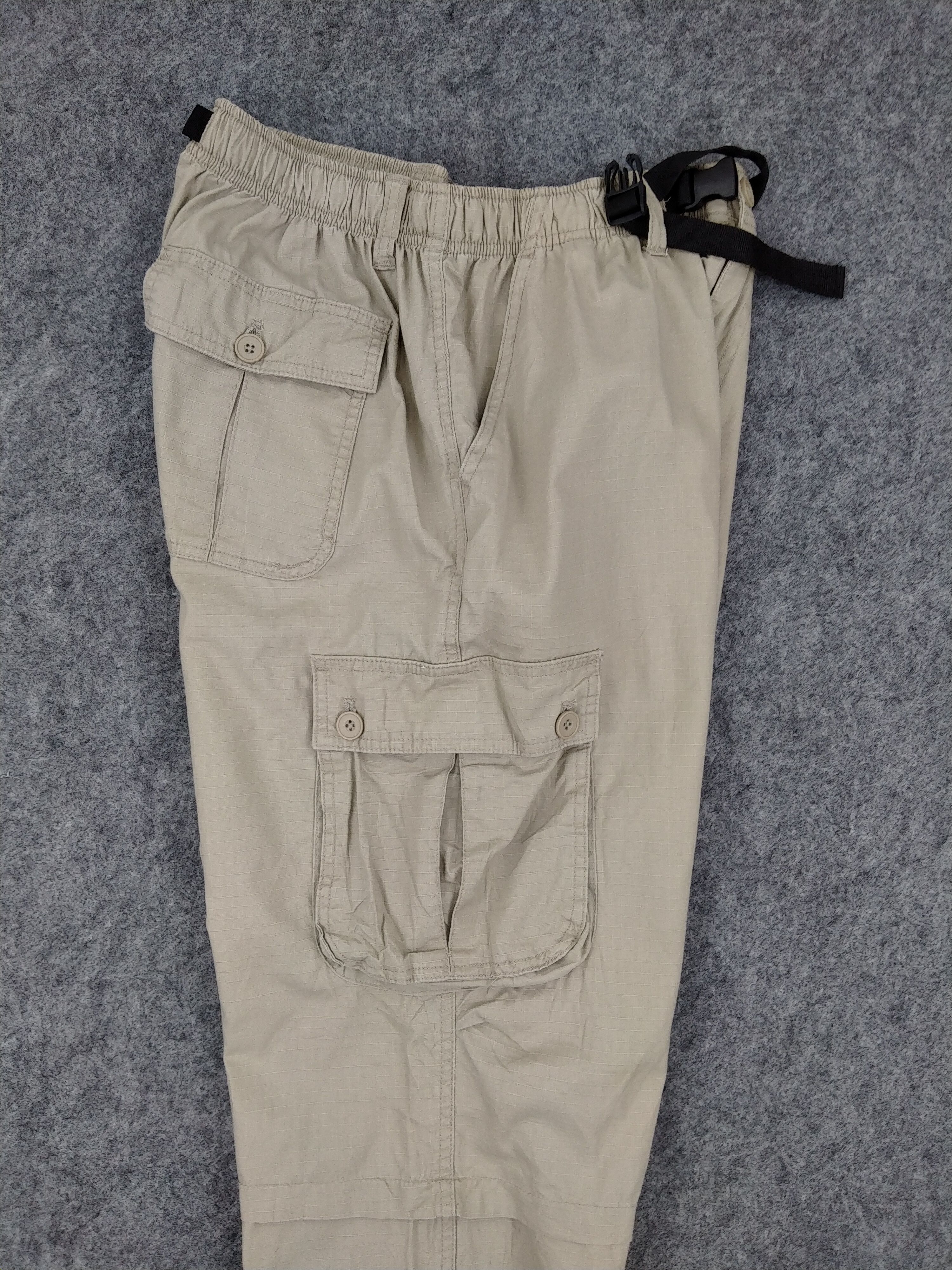 Japanese Brand Elastic/Drawstring Waist Japanese Brand Cargo 28x27.5 CP073 Size US 28 / EU 44 - 3 Thumbnail
