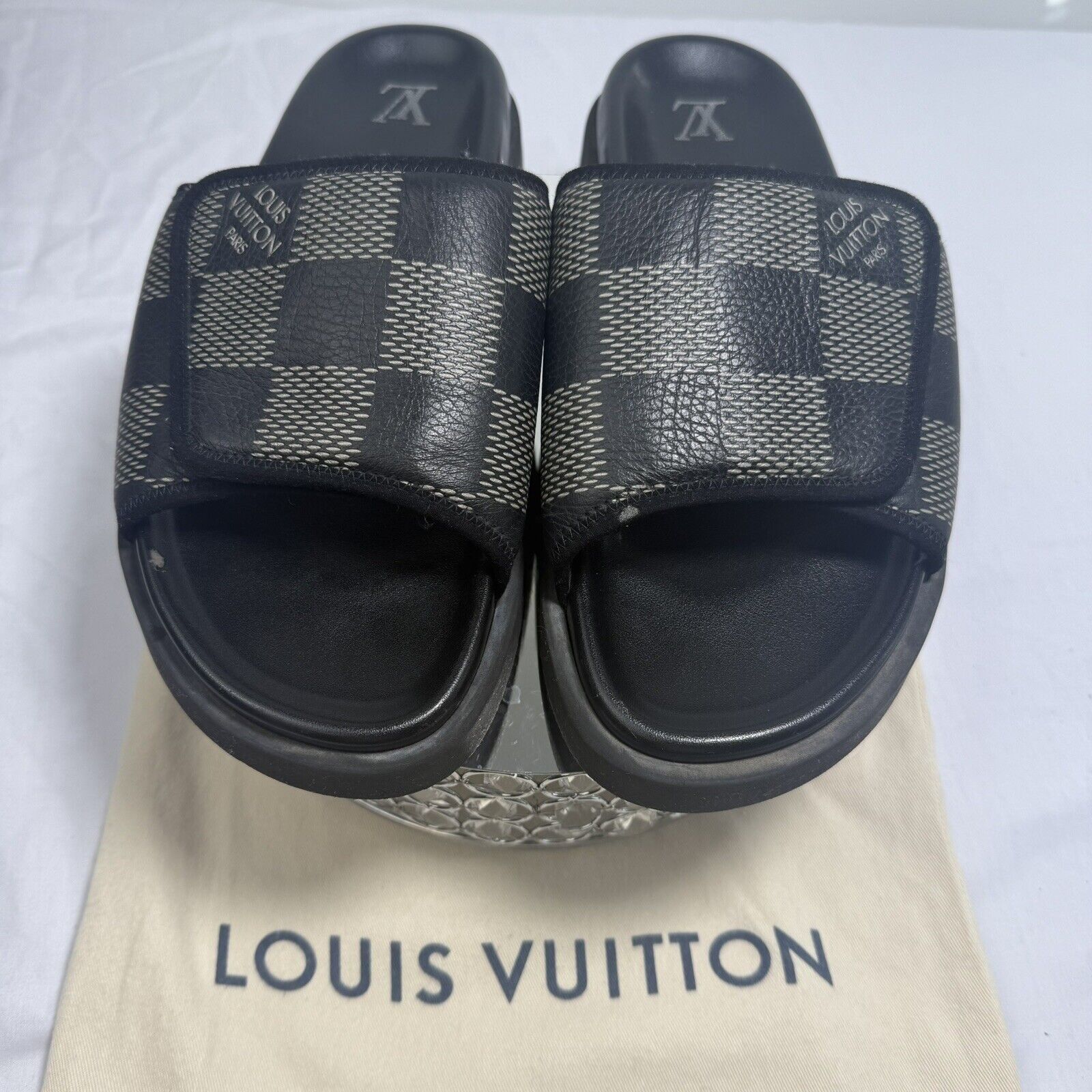 Louis Vuitton Louis Vuitton Miami Mule Sandals 1ACR2P - Size 