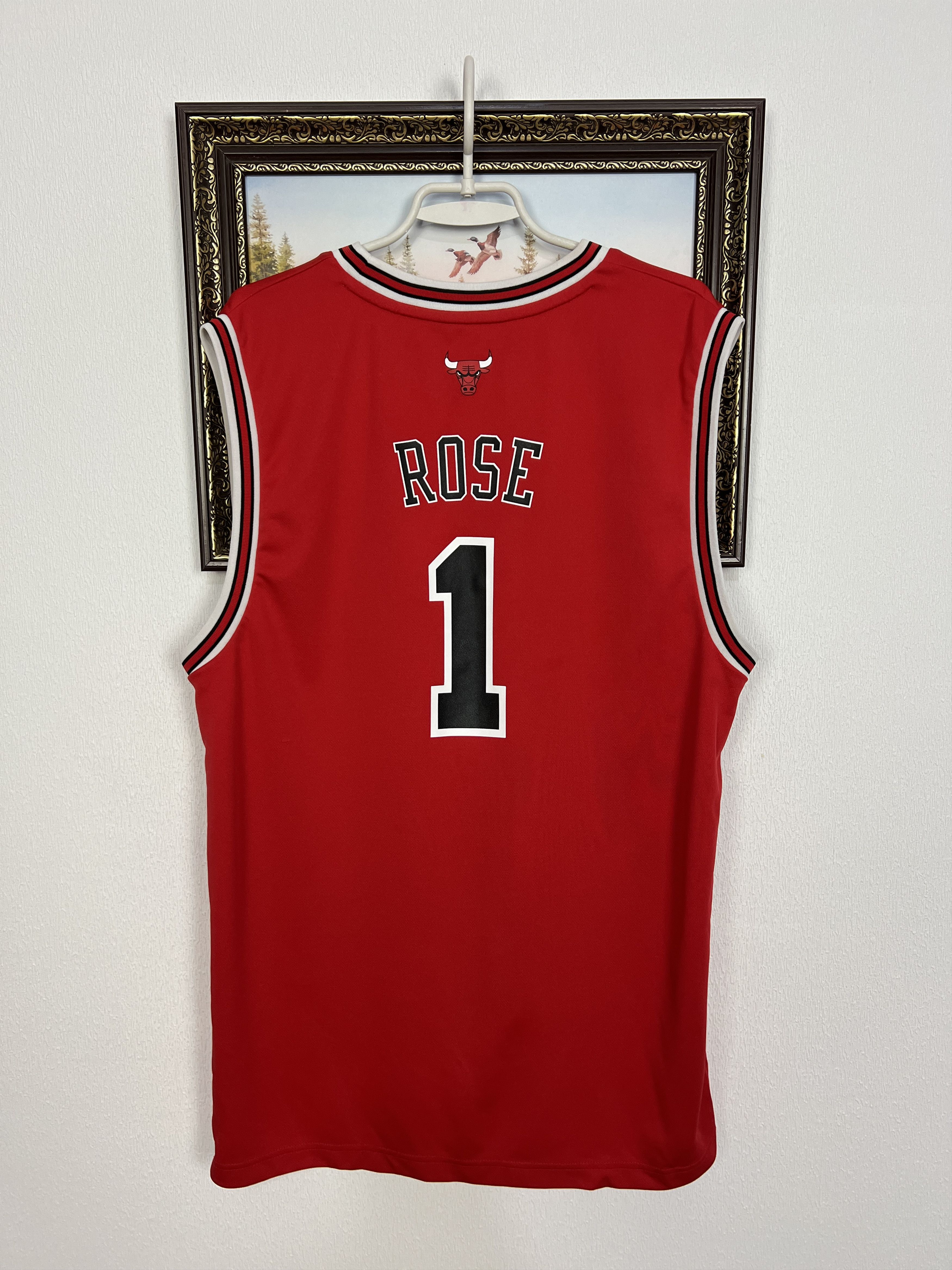 Adidas Vintage Chicago Bulls Derrick Rose #1 NBA Jersey Trikot Size US L / EU 52-54 / 3 - 8 Thumbnail