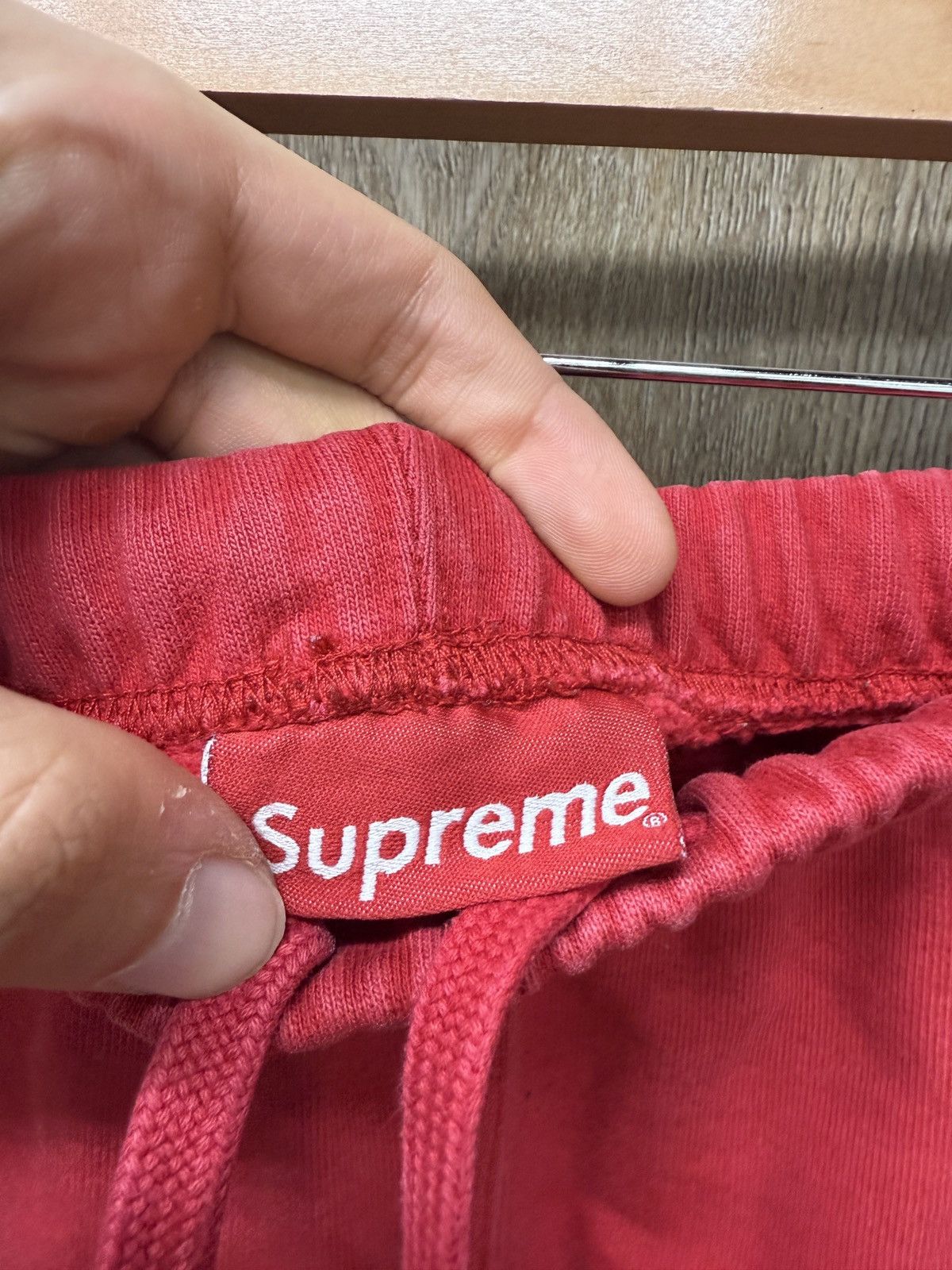 Supreme Supreme Red Sweatpants Size US 34 / EU 50 - 5 Thumbnail