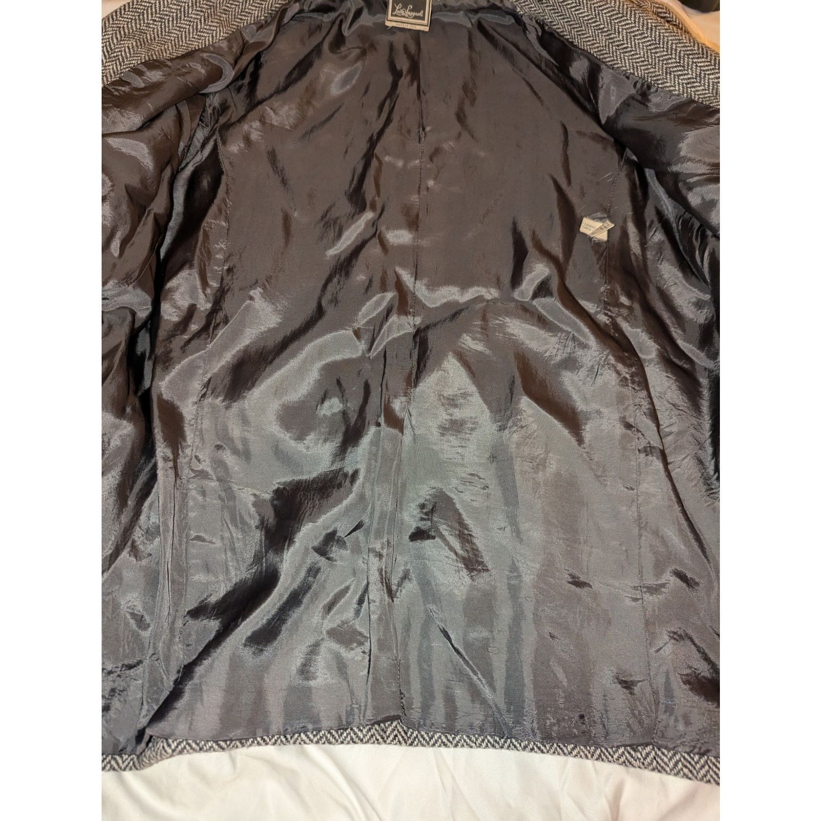 Luisa Cerano Vintage Luisa Spagnoli Herringbone Jacket Large Italy Size L / US 10 / IT 46 - 10 Thumbnail