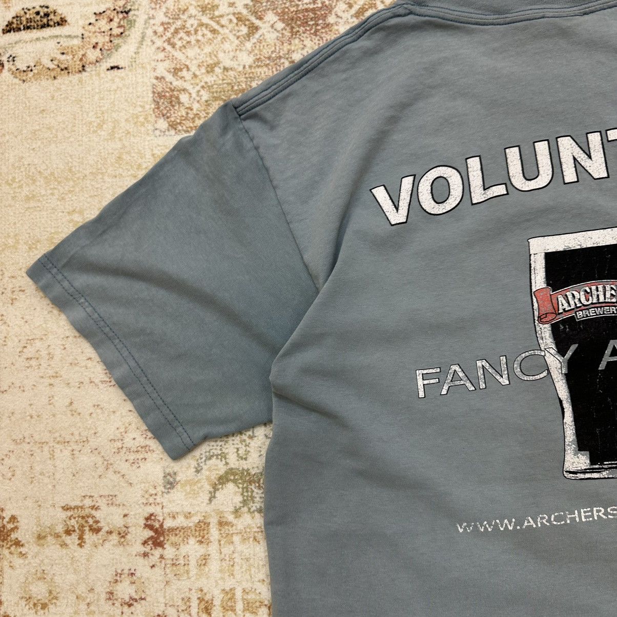 Vintage Vintage Adult “Volunteer Archers Brewery Fancy a pint ?” tee Size US L / EU 52-54 / 3 - 5 Thumbnail