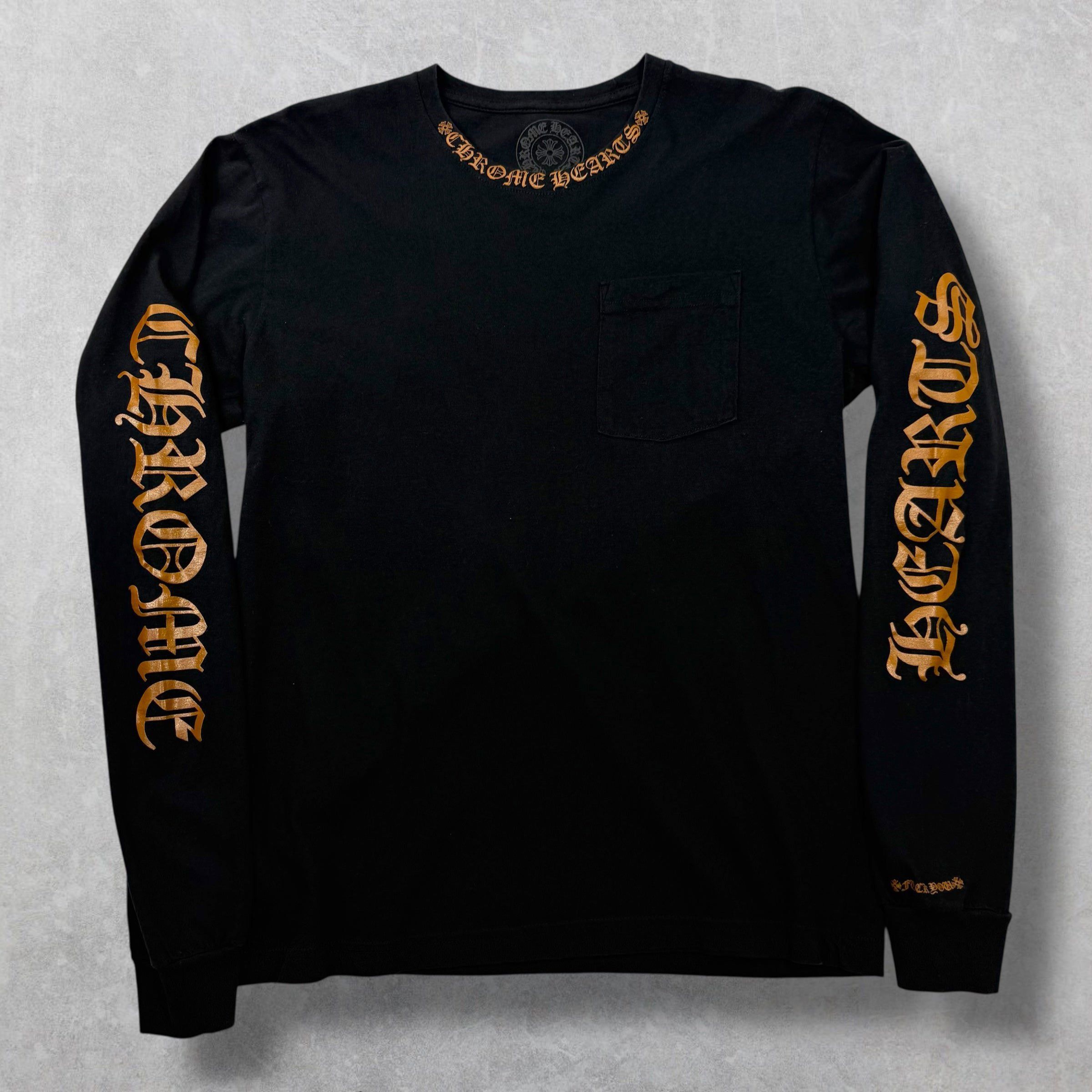 Chrome Hearts Chrome Hearts Brown Neck Print L/S L Size US L / EU 52-54 / 3 - 1 Thumbnail