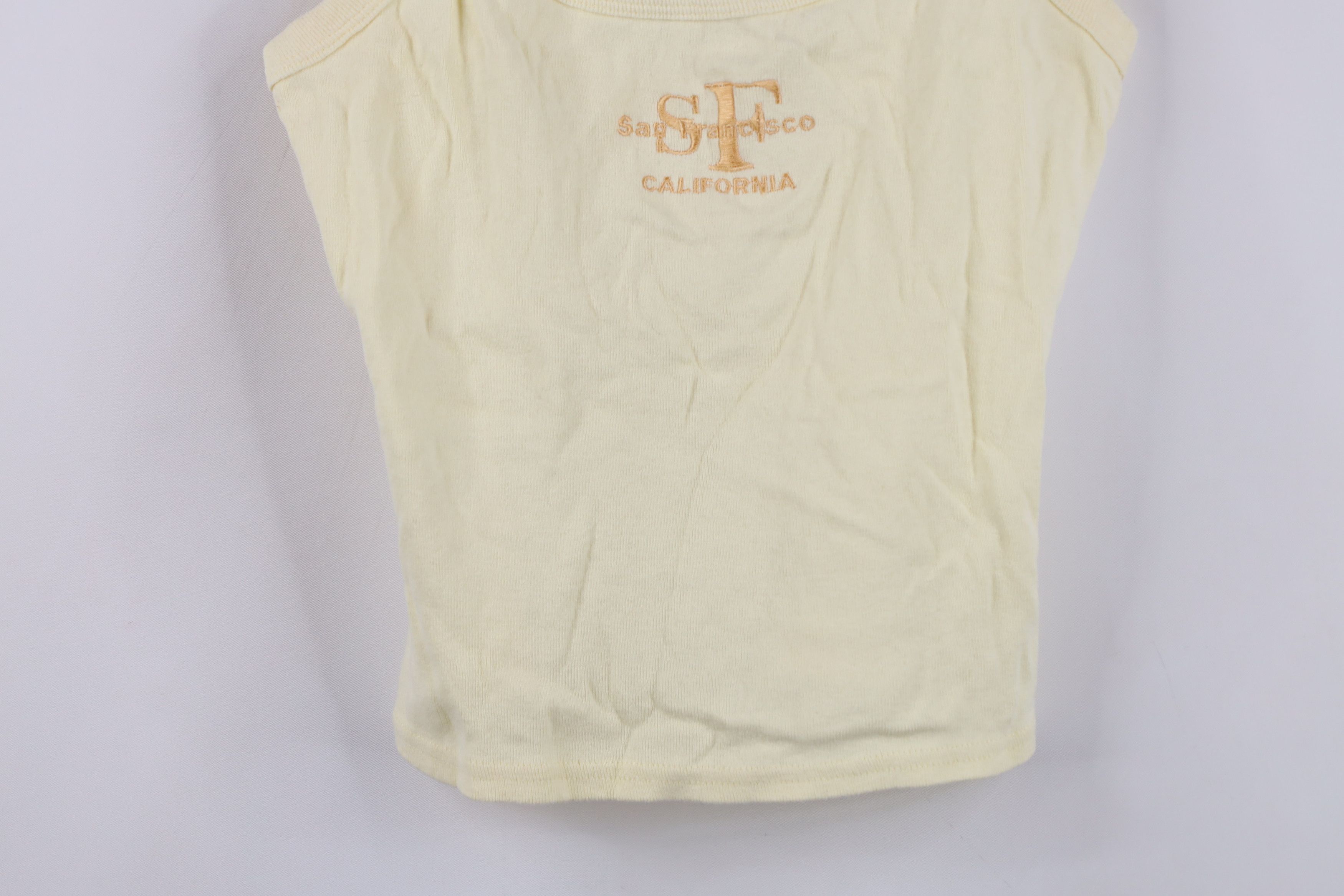 Vintage Vintage 90s Cropped San Francisco Cami Tank Top T-Shirt USA Size L / US 10 / IT 46 - 3 Thumbnail
