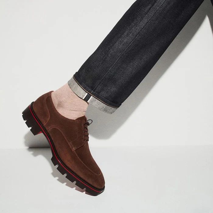 Christian Louboutin o1s1wg110625 Shoes in Brown Size US 10.5 / EU 43-44 - 3 Thumbnail