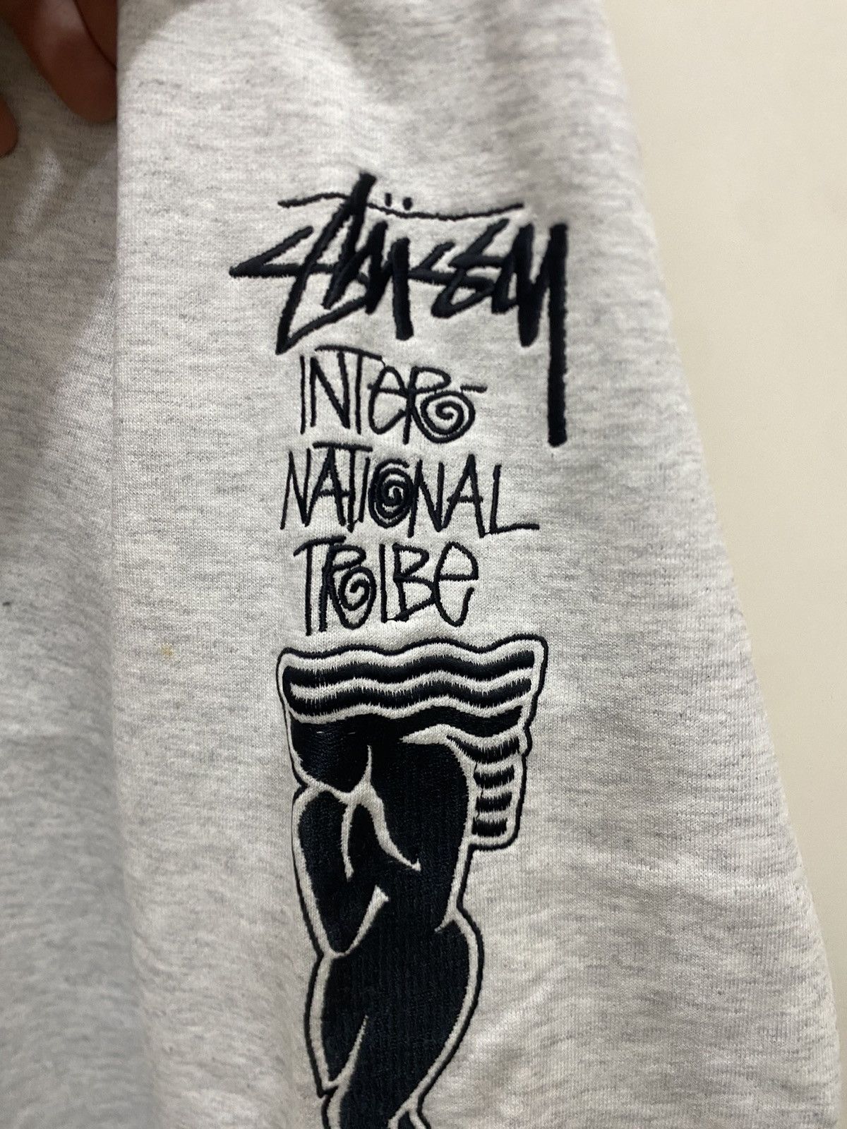 Stussy Stüssy International Tribe sweatshirt, size XL, gray, used Size US XL / EU 56 / 4 - 11 Thumbnail