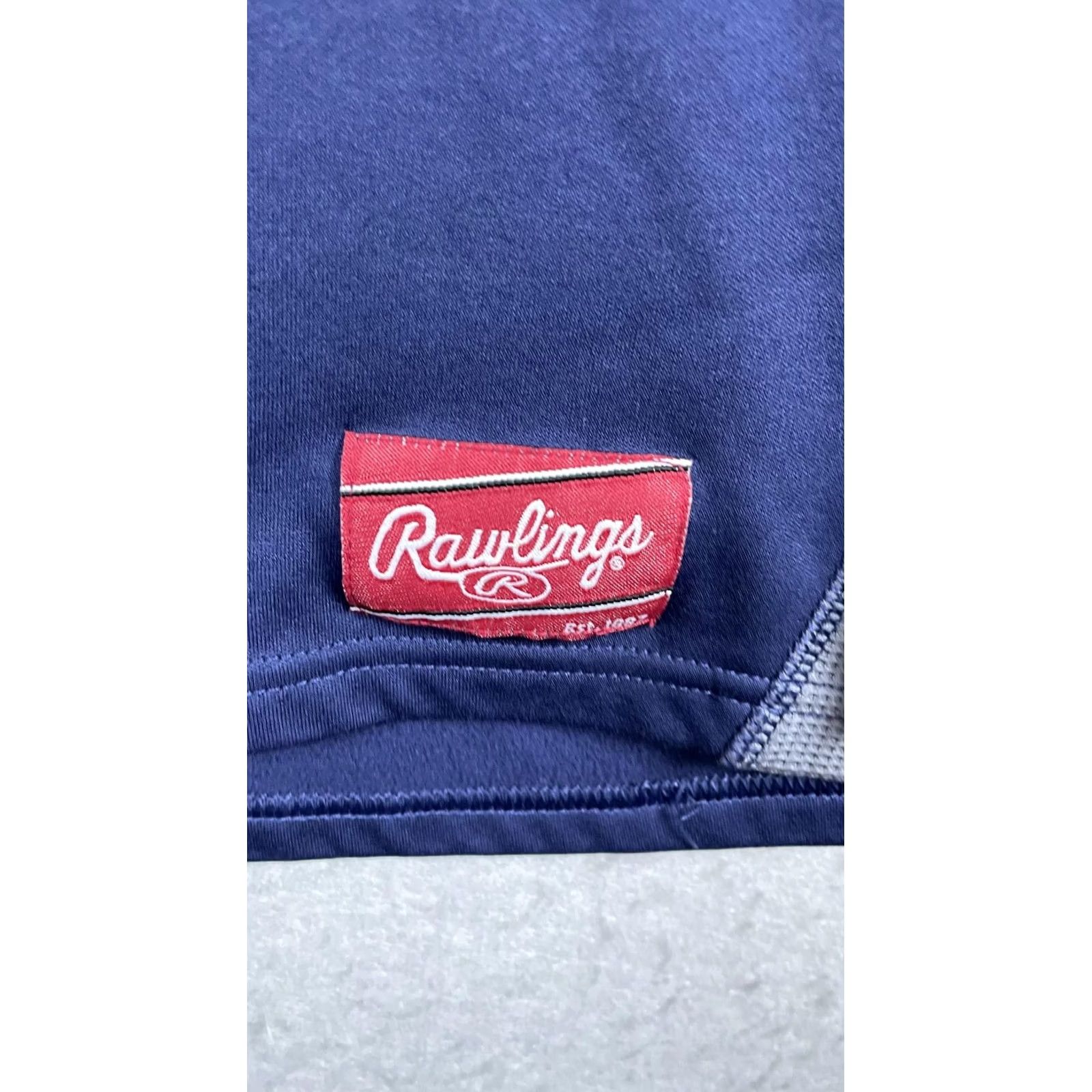 Vintage Rawlings Glory Shirt Mens XL Blue Gray Long Sleeve Raglan Jersey Top Size US XL / EU 56 / 4 - 3 Thumbnail