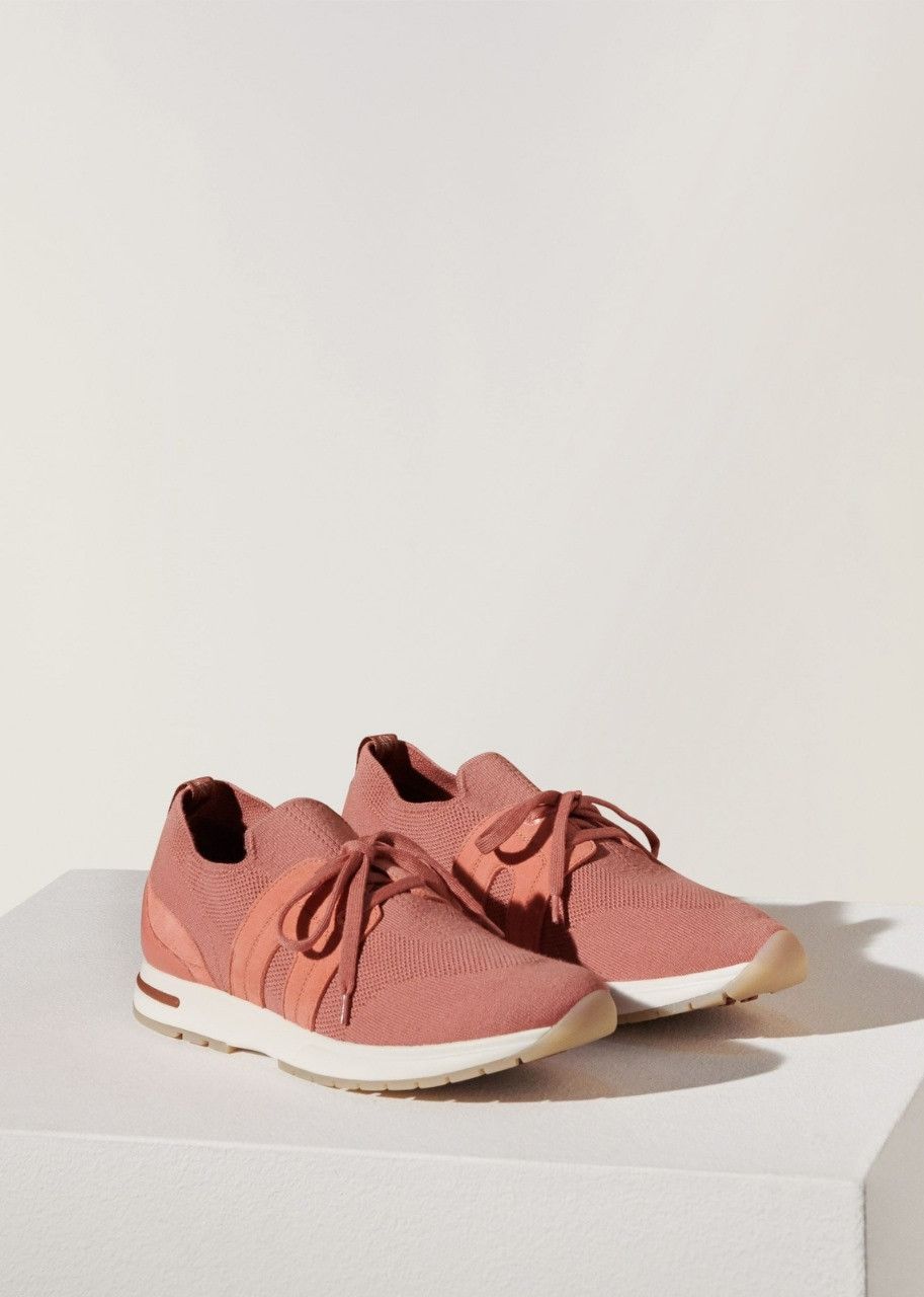 image of Loro Piana O1Srvl11E0424 Sneakers In Pink, Women's (Size 9)