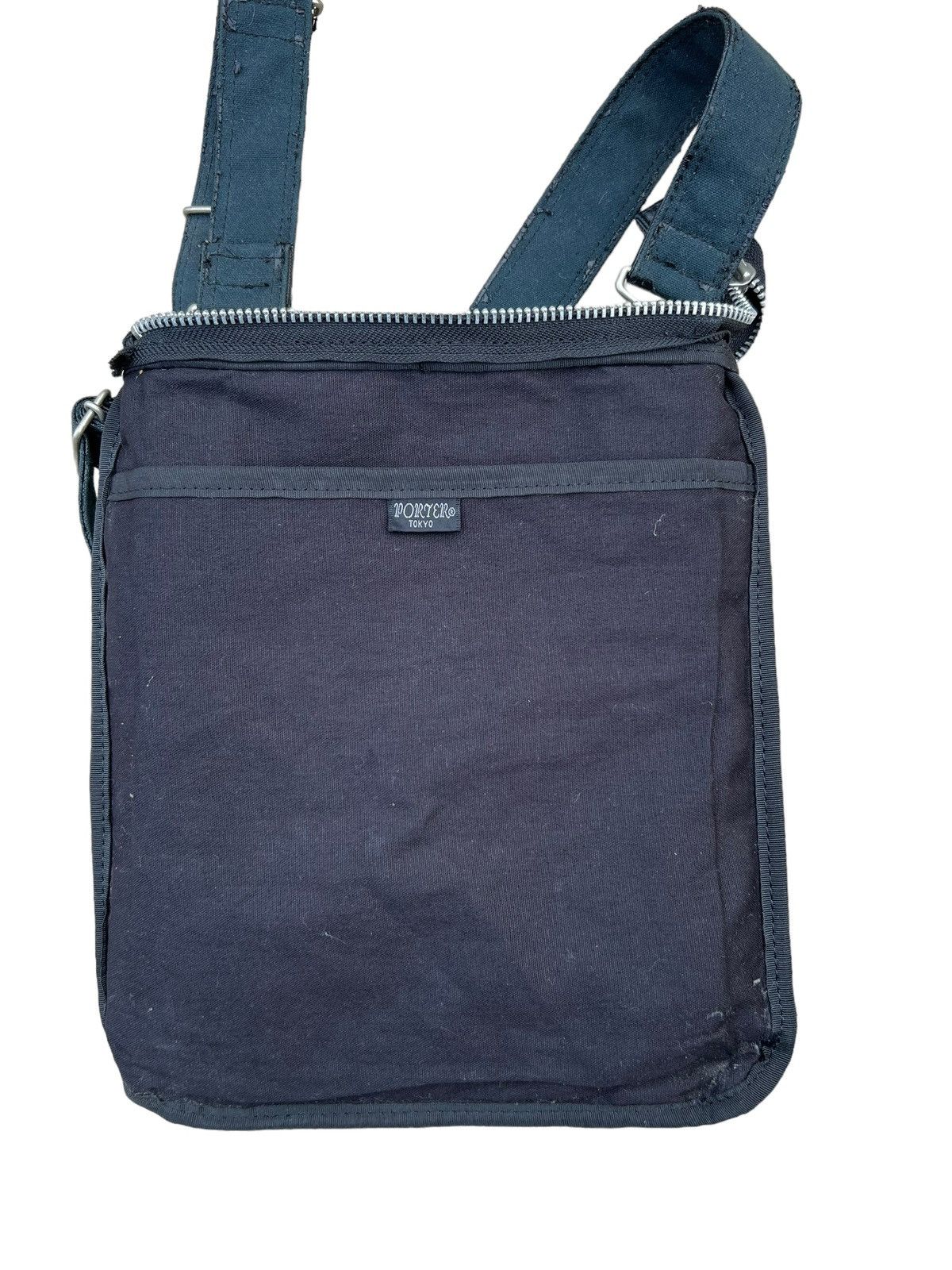 Japanese Brand Vintage Porter Yoshida Japan Peel Off PU Coated Distress Bag Size ONE SIZE - 16 Thumbnail