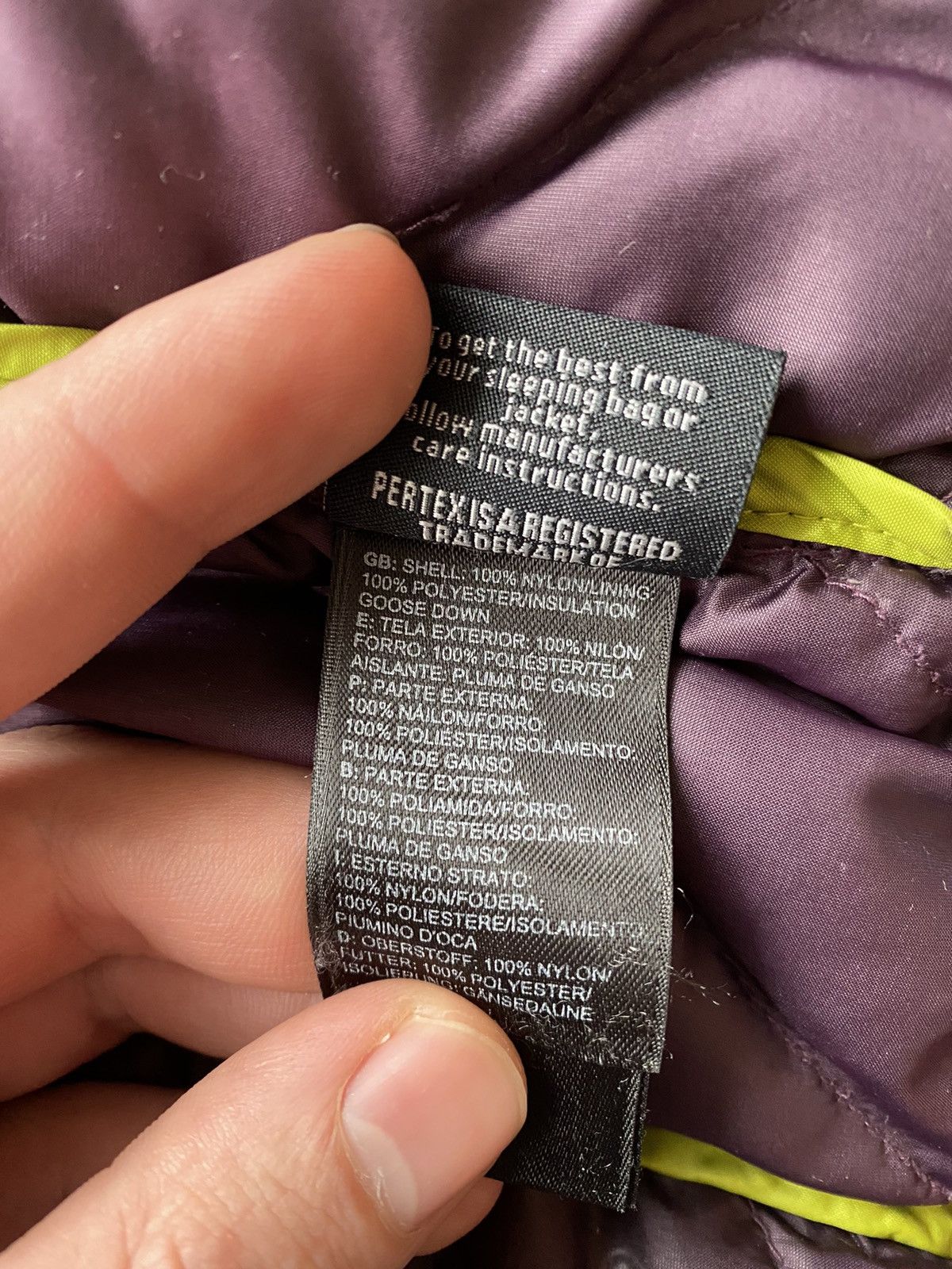 The North Face North Face Jacket Womens Purple Indigo Summit Series 700 Size S / US 4 / IT 40 - 14 Thumbnail