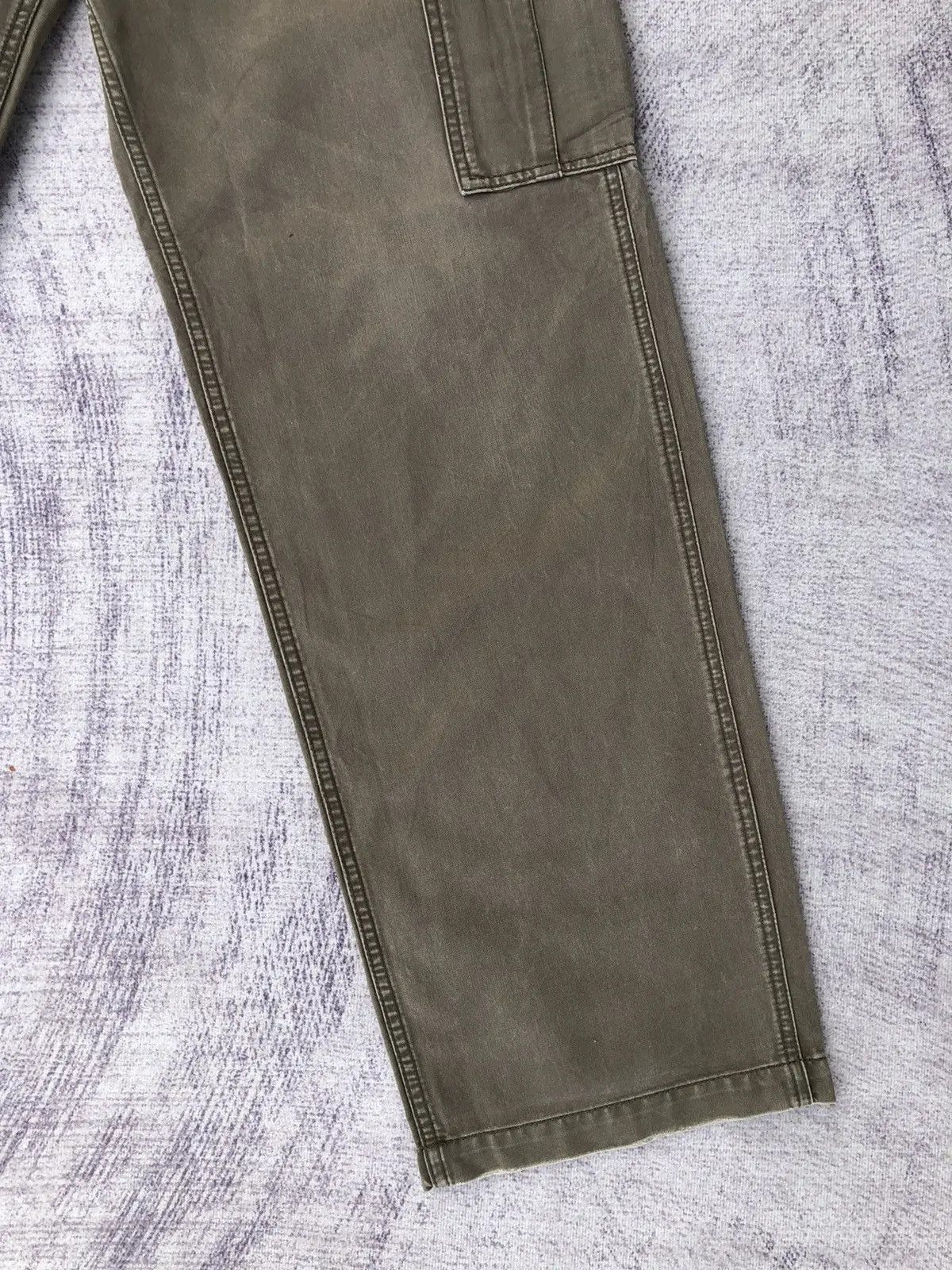 Oshkosh OshKosh Cargo Green Olive Style Multi-Pocket Pants Size US 31 - 4 Thumbnail