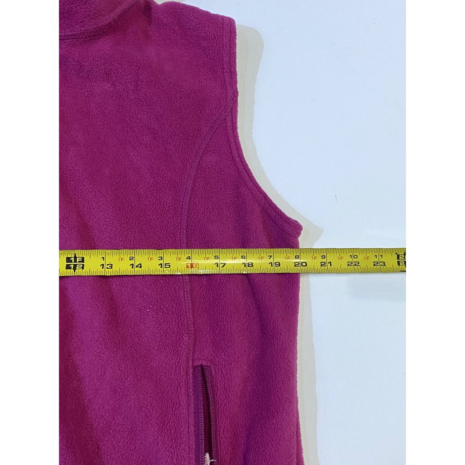 Vintage **Cabela's Women Pink Outdoor Mid-Length Fleece Vest Sz Medium** User: Cabela's Women Pink Outdoor Mid-Length Fleece Vest Sz Medium Size M / US 6-8 / IT 42-44 - 3 Thumbnail