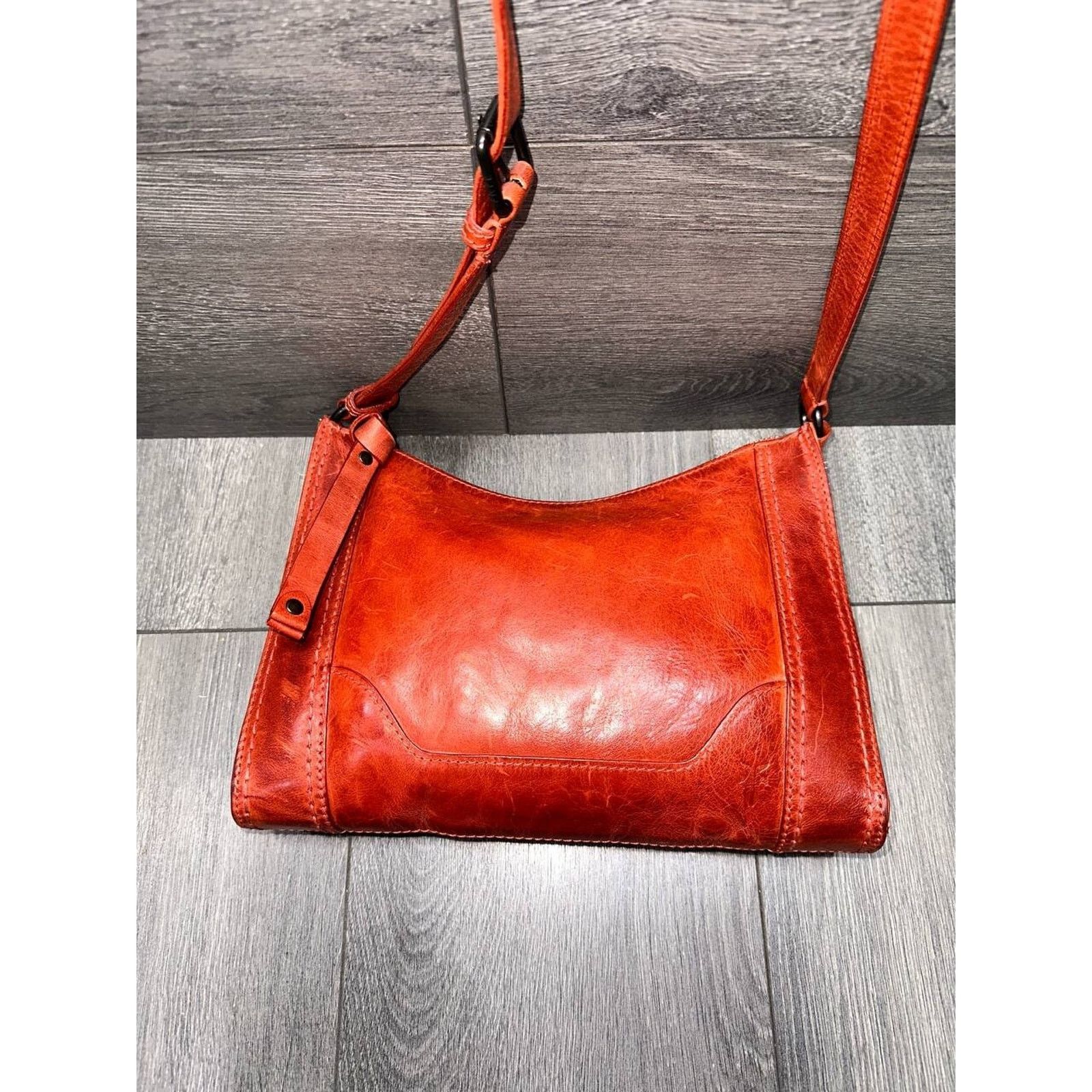 Frye Frye Melisa Leather Crossbody medium Red Bag B000459 Size ONE SIZE - 4 Thumbnail