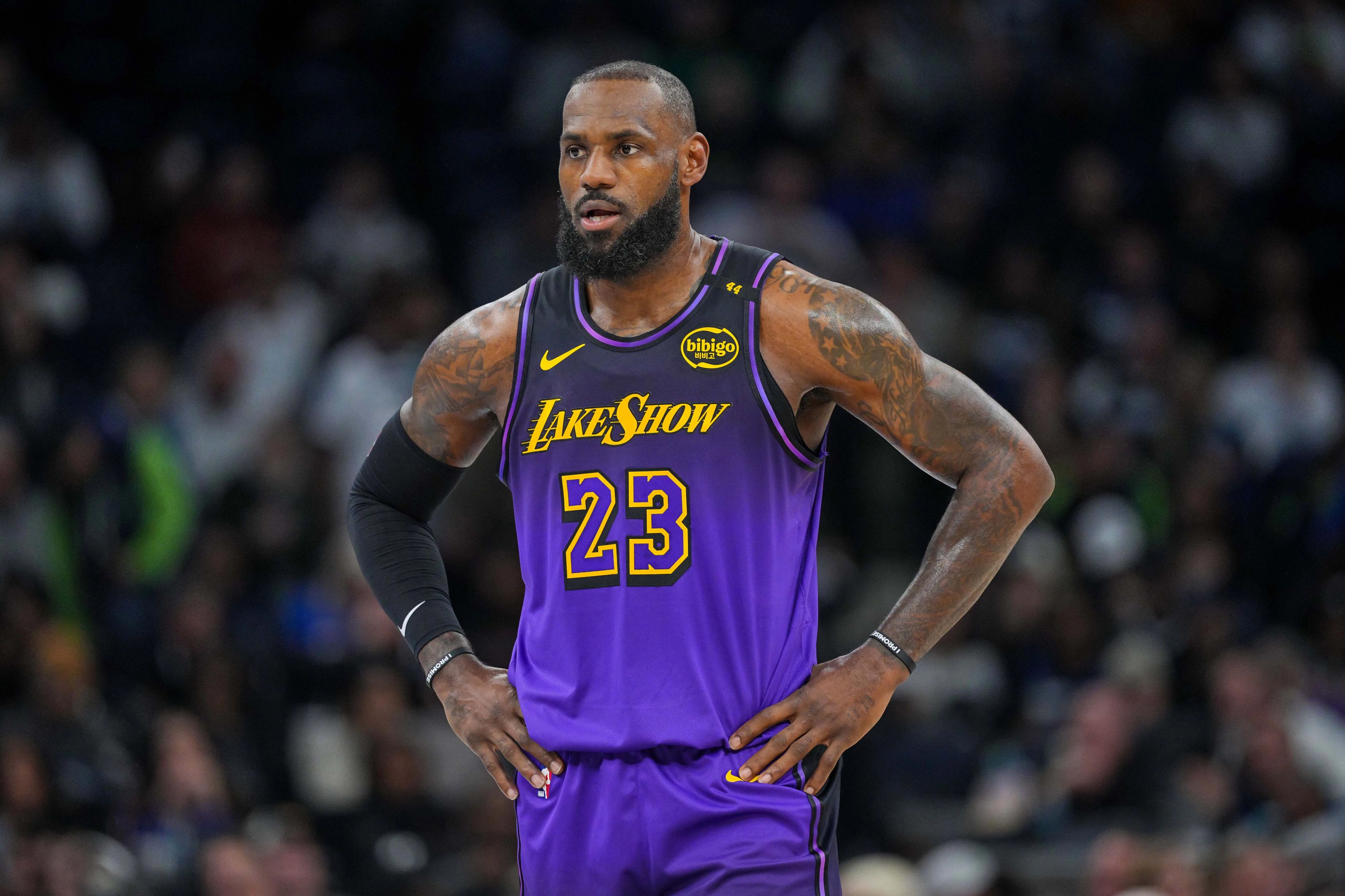 Nike LeBron James Los Angeles Lakers 2024/25 City Edition Size US XXL / EU 58 / 5 - 15 Thumbnail