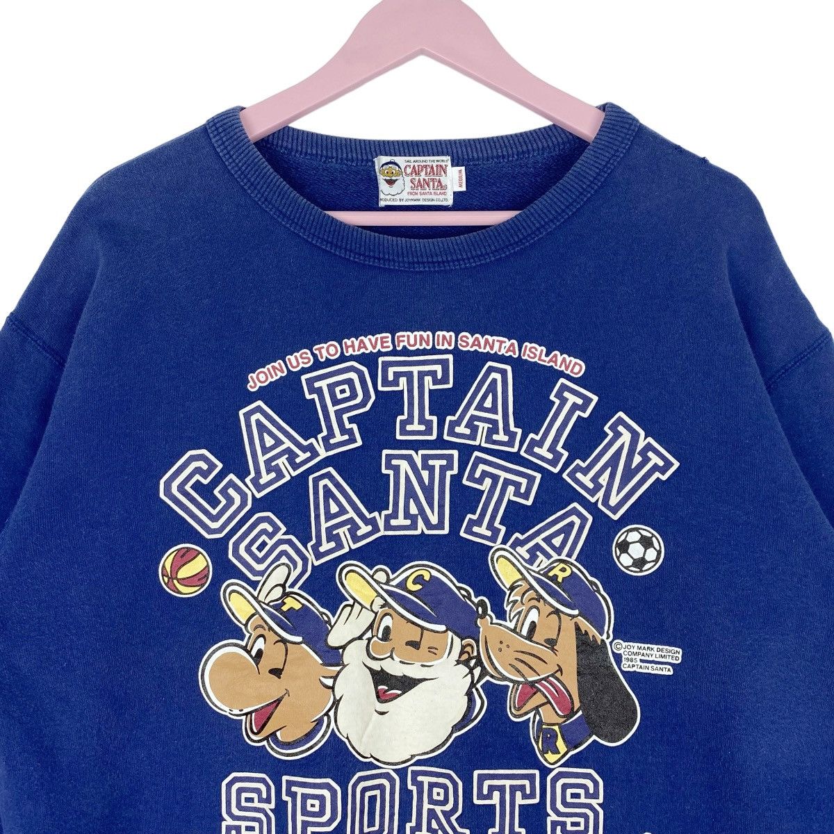 Designer × Vintage Captain Santa Sweatshirt Crewneck Pullover Jumper Size L Size US L / EU 52-54 / 3 - 2 Thumbnail