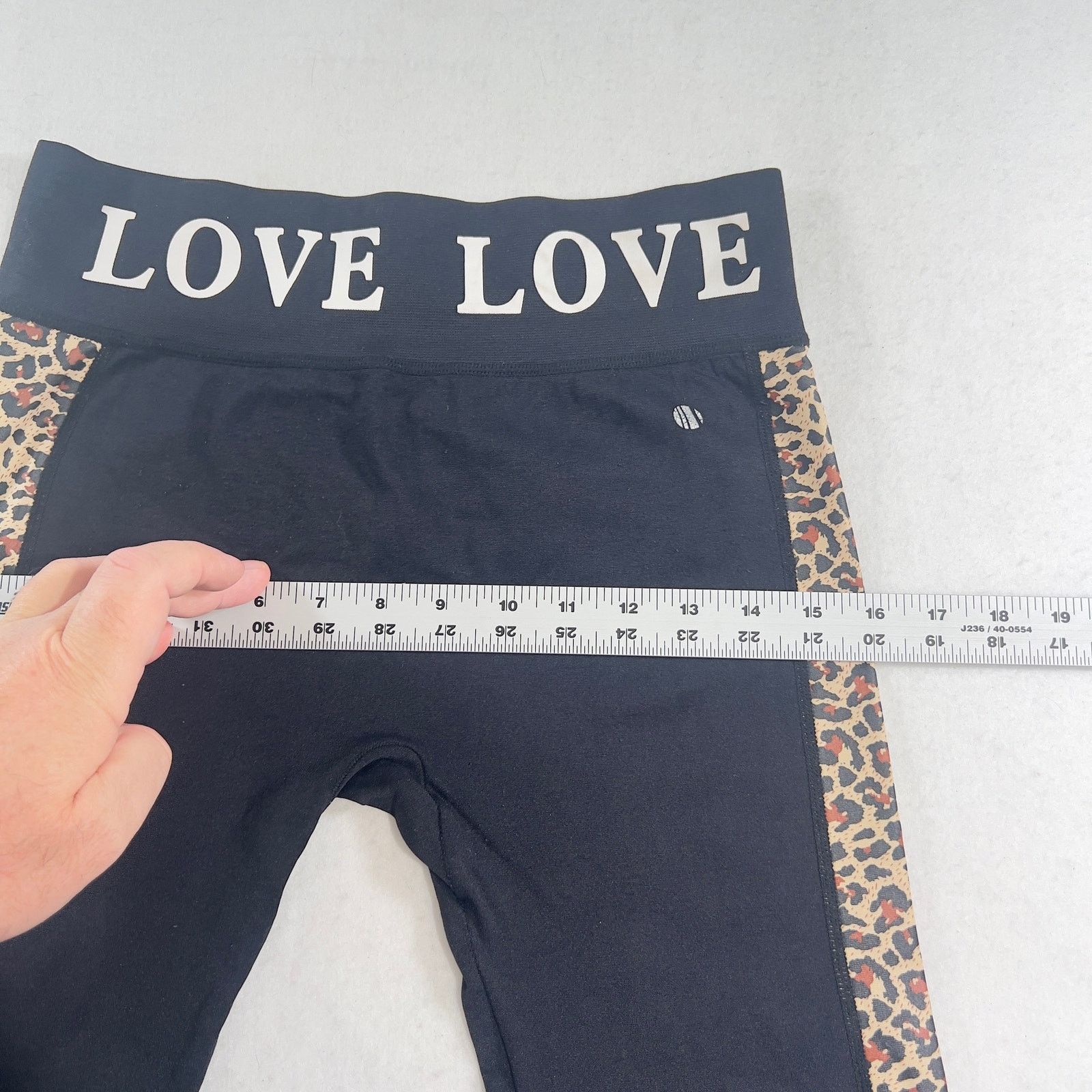 Other LA Winner Leggings Woman One Size Workout Pants Animal Print Size 26" / US 2 / IT 38 - 6 Thumbnail